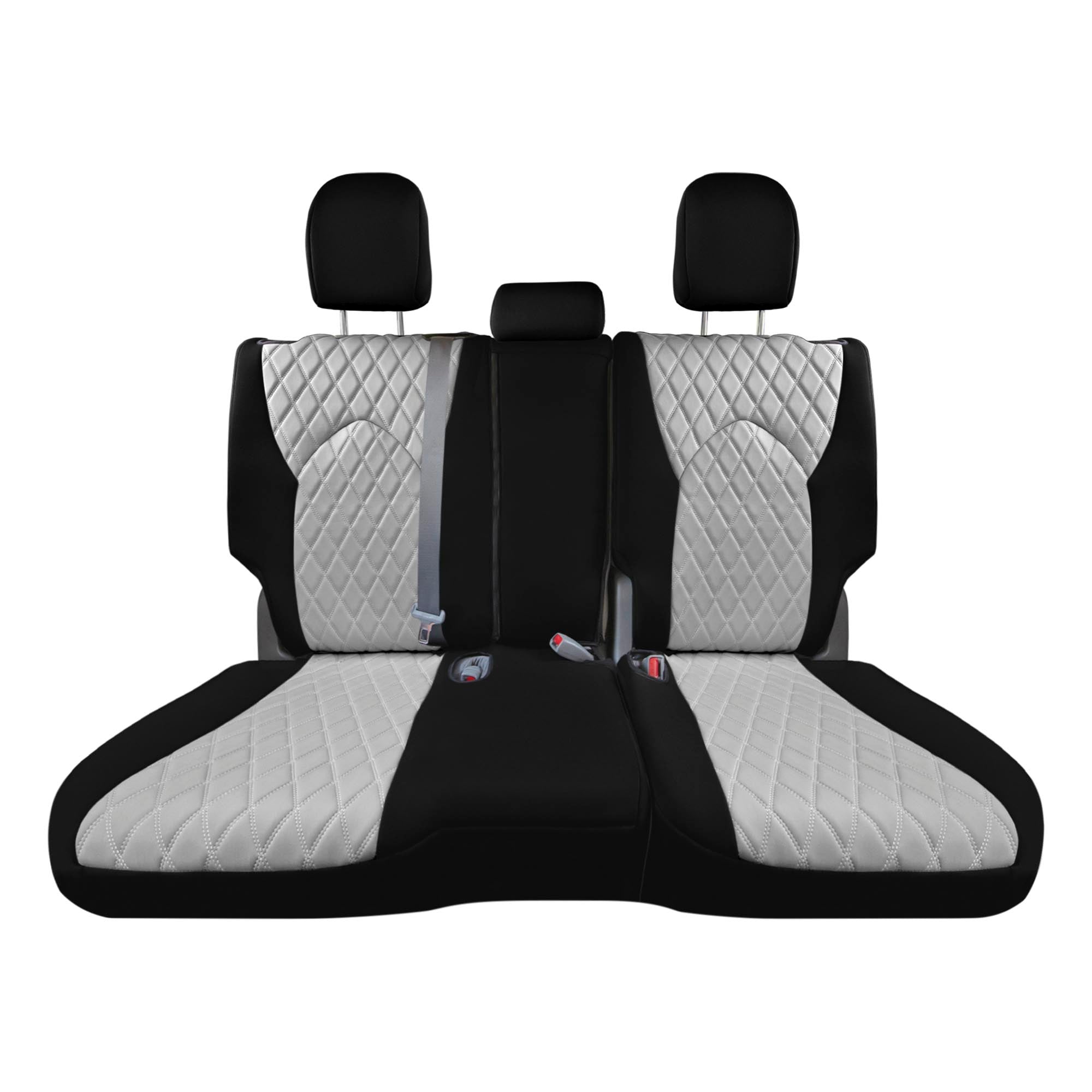 Toyota Highlander - 2020 - 2024  - 2nd Row Set Seat Covers - Gray Ultraflex Neoprene
