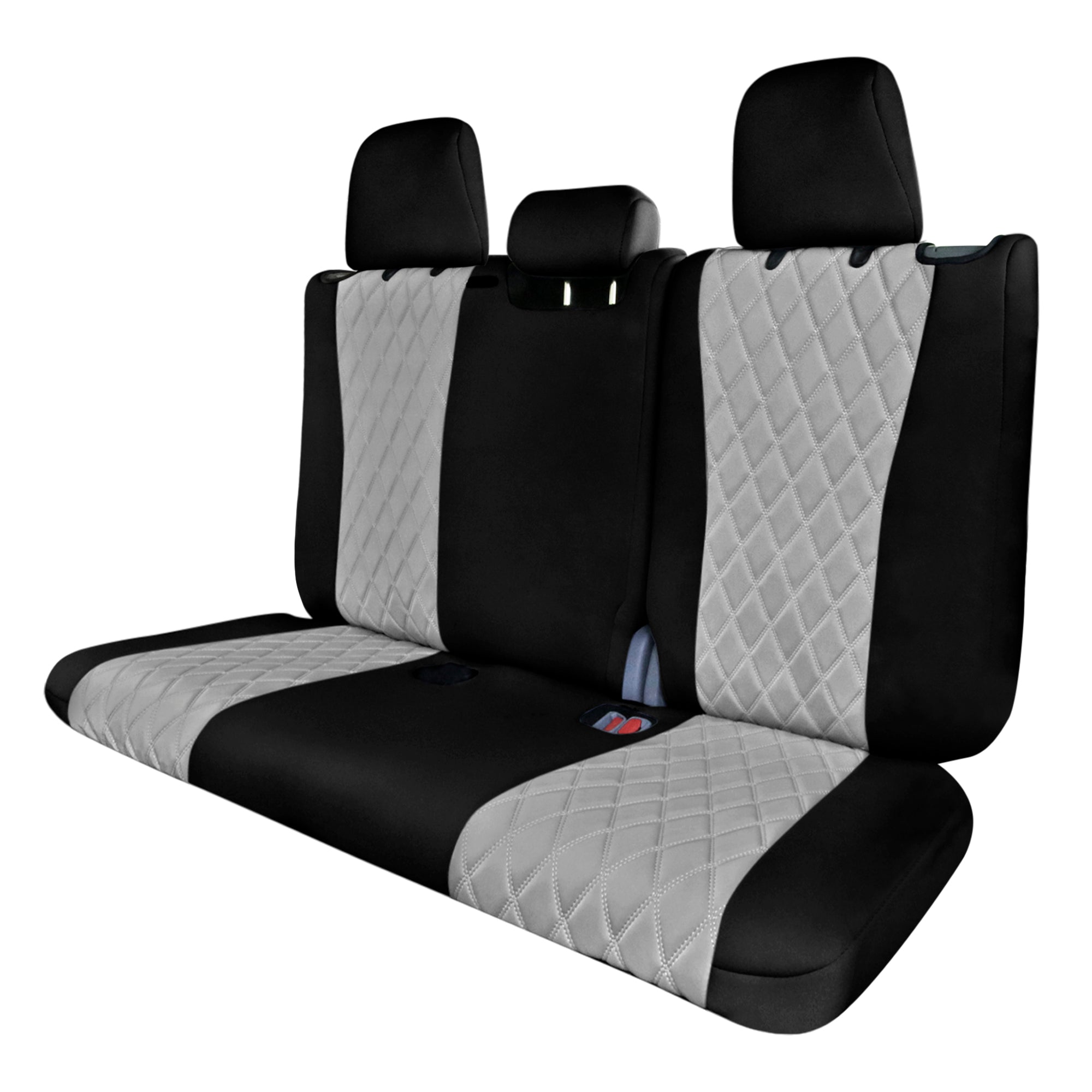 Toyota Highlander - 2020 - 2024  - 3rd Row Set Seat Covers - Gray Ultraflex Neoprene