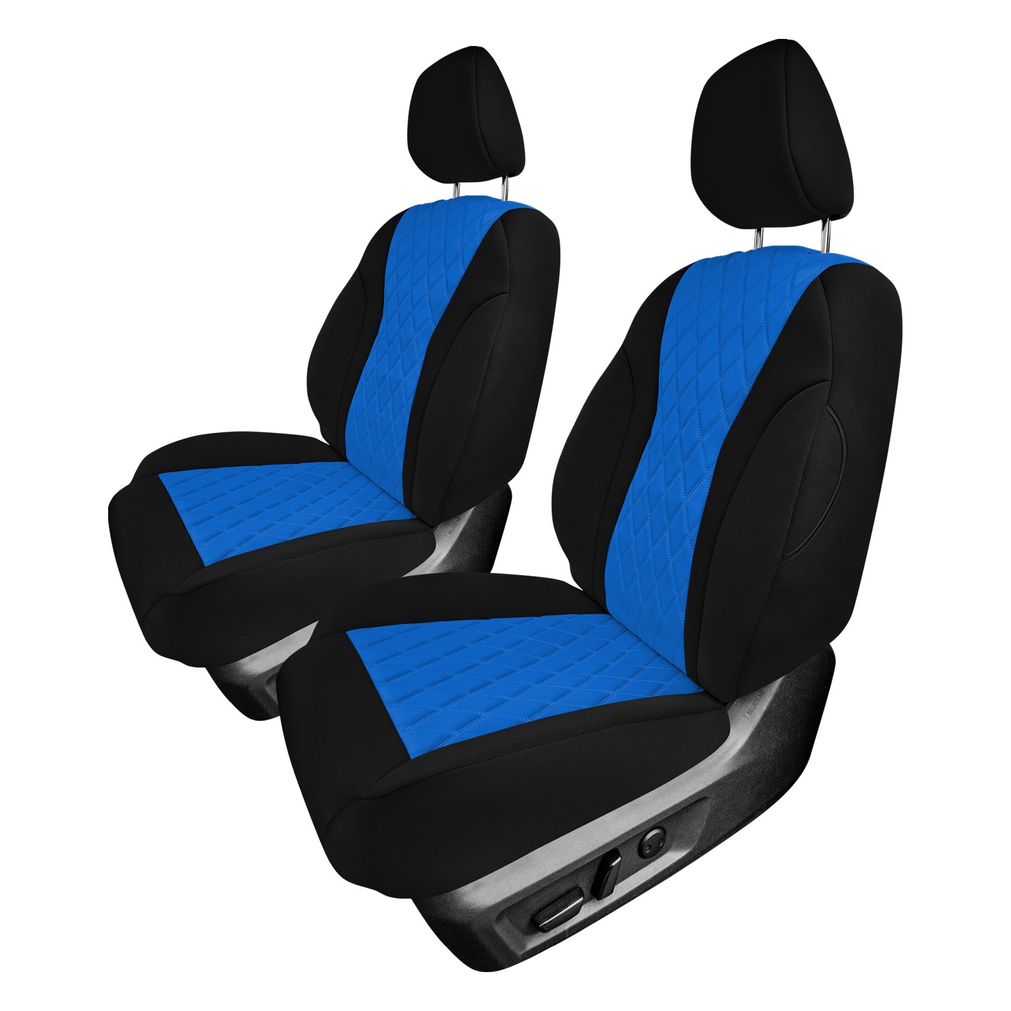 Nissan Rogue - 2020-2024 - Front Set Seat Covers - Blue Ultraflex Neoprene