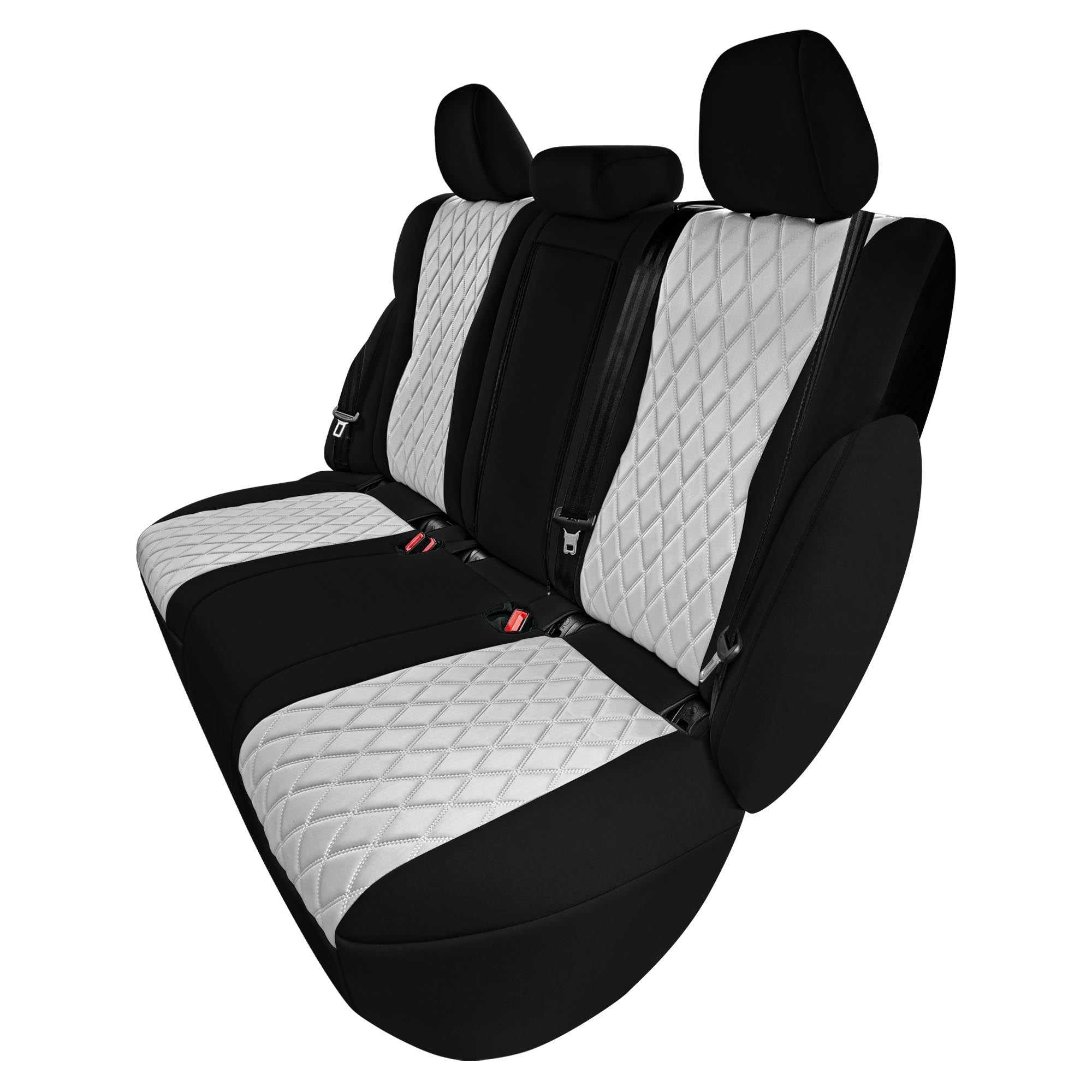 Nissan Rogue - 2020-2024 - Rear Set Seat Covers - Gray Ultraflex Neoprene