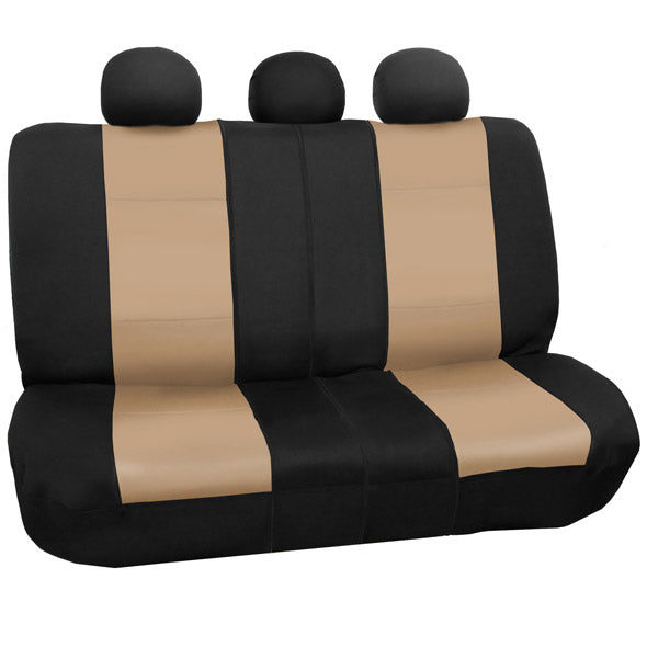 Neoprene Seat Covers - Rear Beige