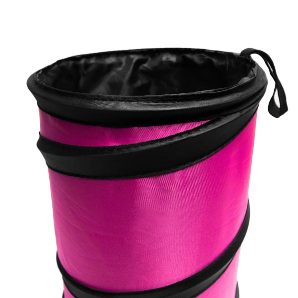Collapsible Trash Can - Small Pink