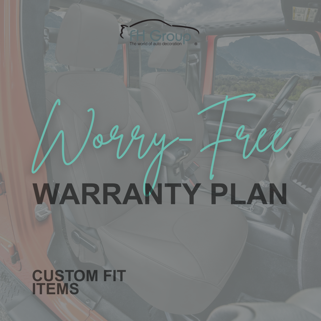 Worry-Free Warranty - Custom Fit Items