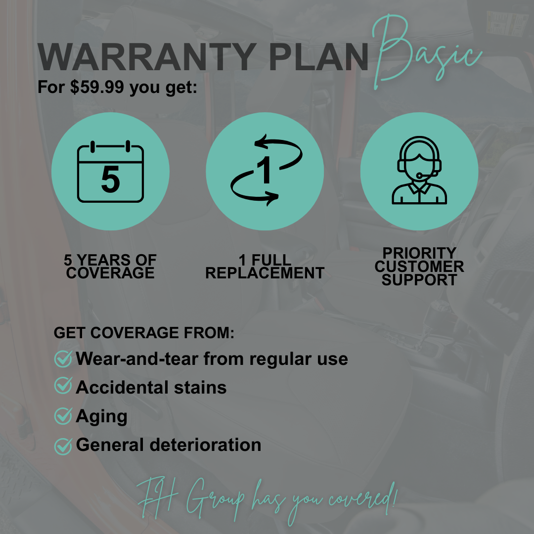 Worry-Free Warranty - Custom Fit Items