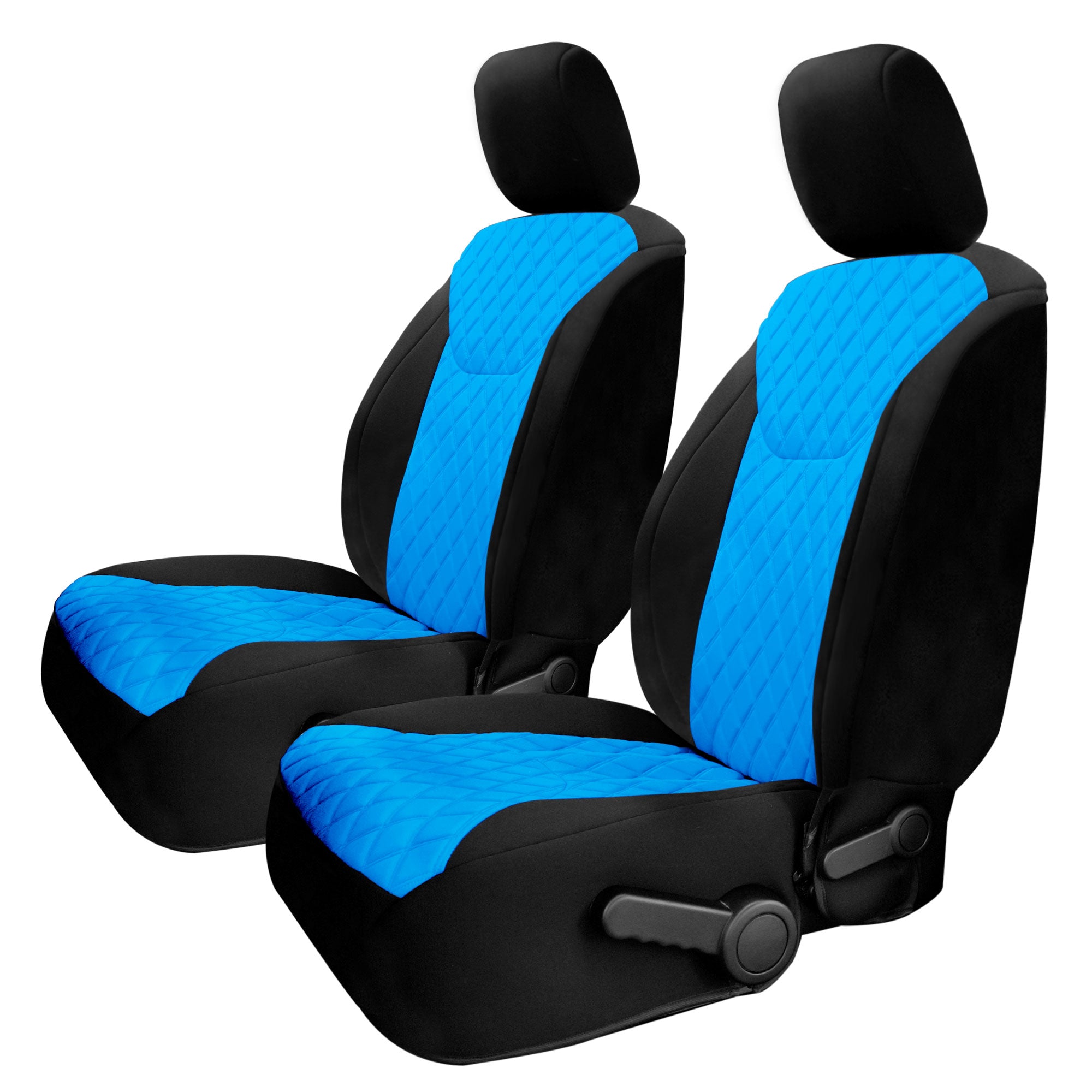 Jeep Wrangler JK 2007-2017 -  Front Set Seat Covers - Aqua Ultraflex Neoprene