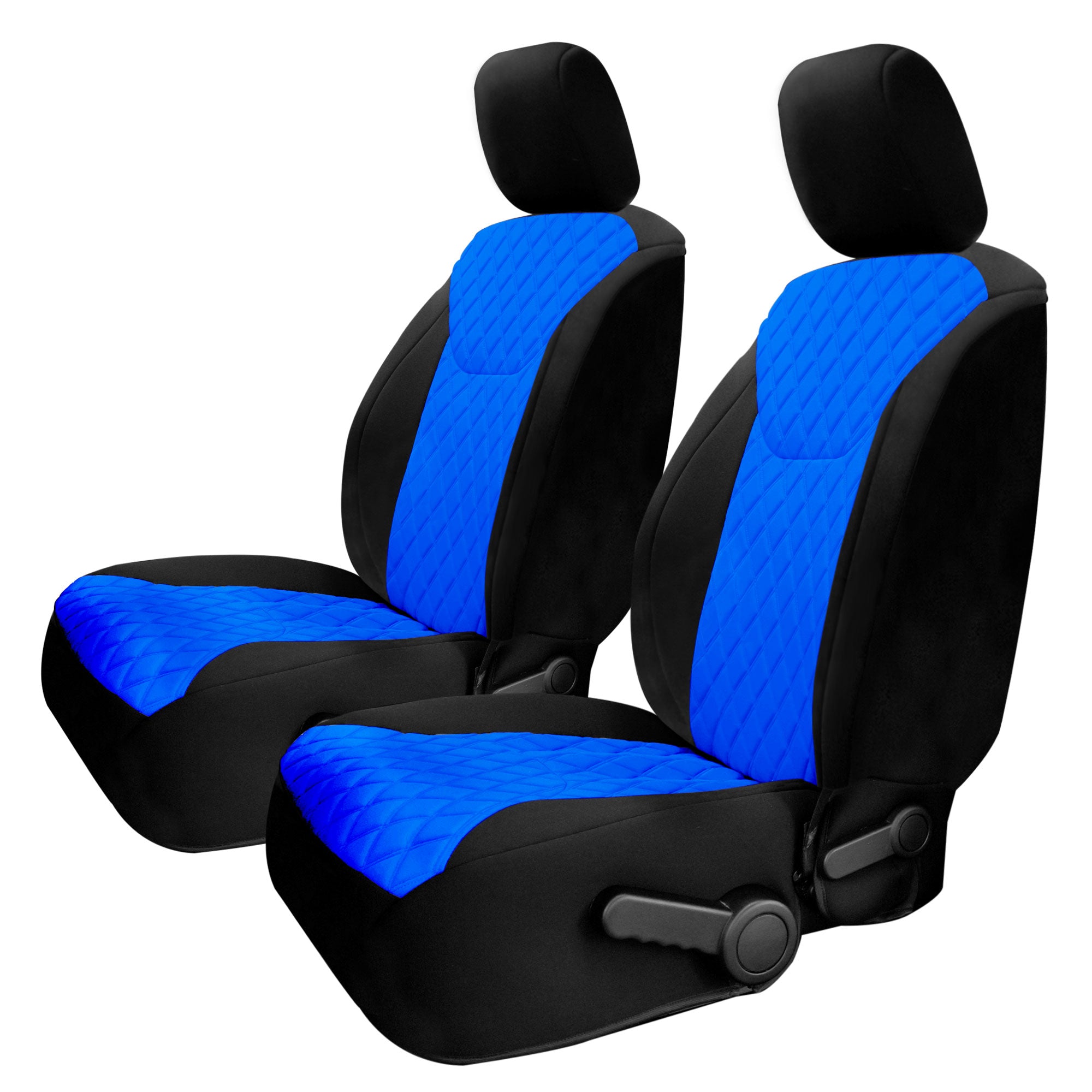 Jeep Wrangler JK 2007-2017 -  Front Set Seat Covers - Blue Ultraflex Neoprene