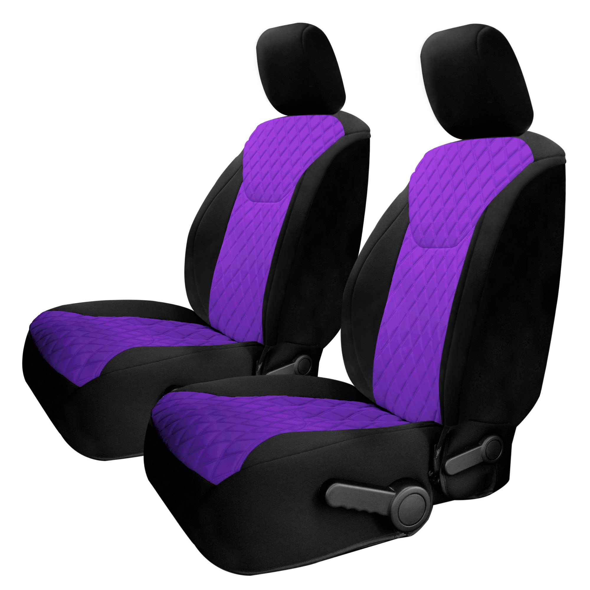Jeep Wrangler JK 2007-2017 -  Front Set Seat Covers - Purple Ultraflex Neoprene
