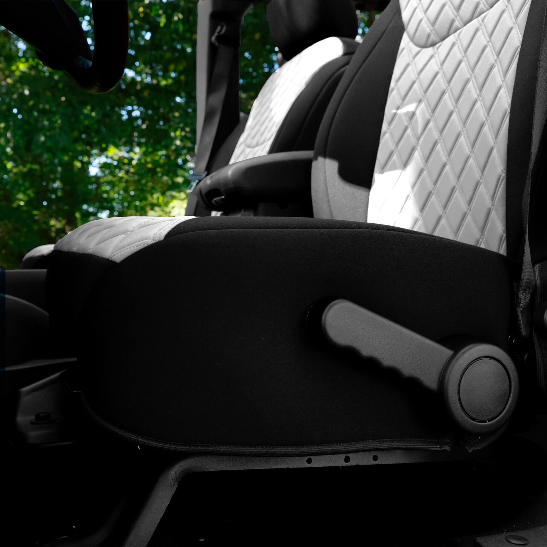 FH Group 2007-2017 Jeep Wrangler JKU Custom Seat Covers (Choose Fit 4DR or 2DR) - Picture 171 of 178