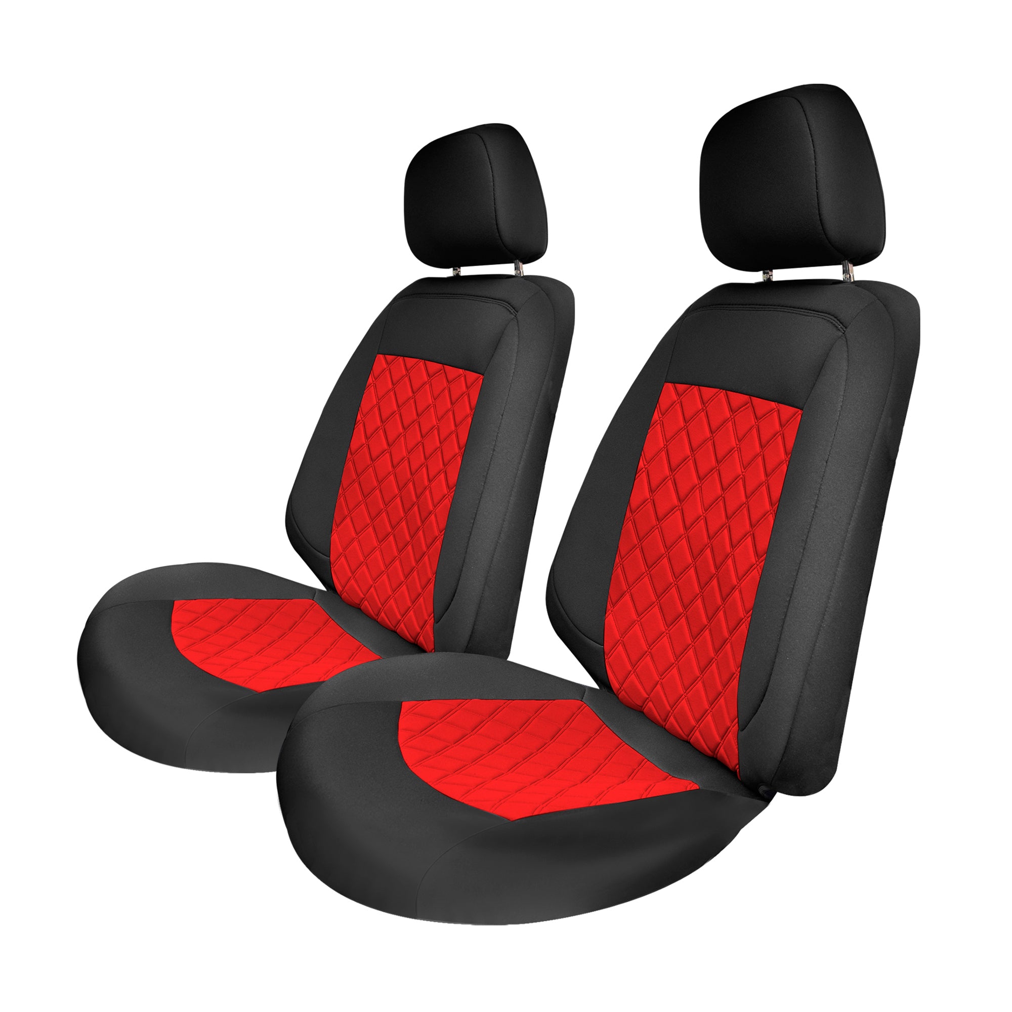 Chevy Equinox 2018-2023 - Front Set Seat Covers - Red Ultraflex Neoprene