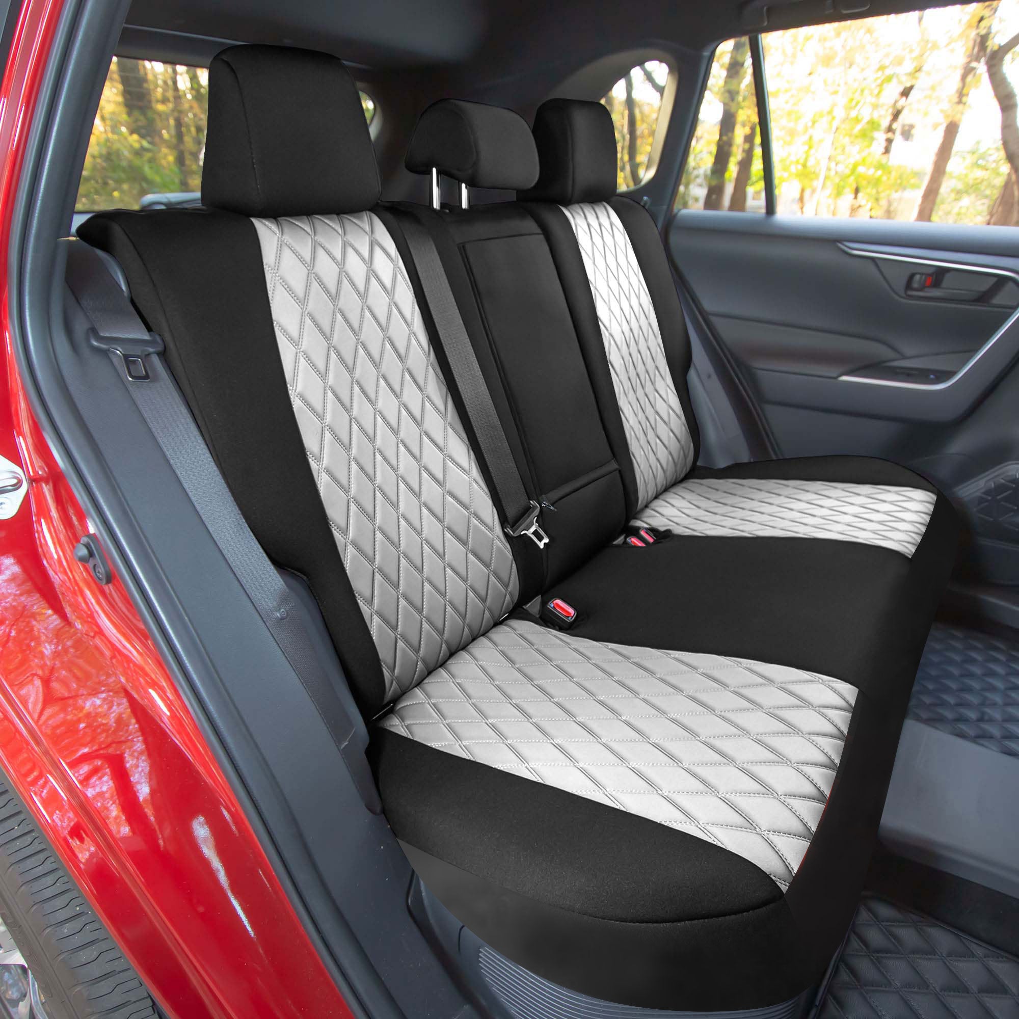 Toyota Rav4 LE | XLE | Limited 2019-2025  - Full Set Seat Covers - Gray Ultraflex Neoprene