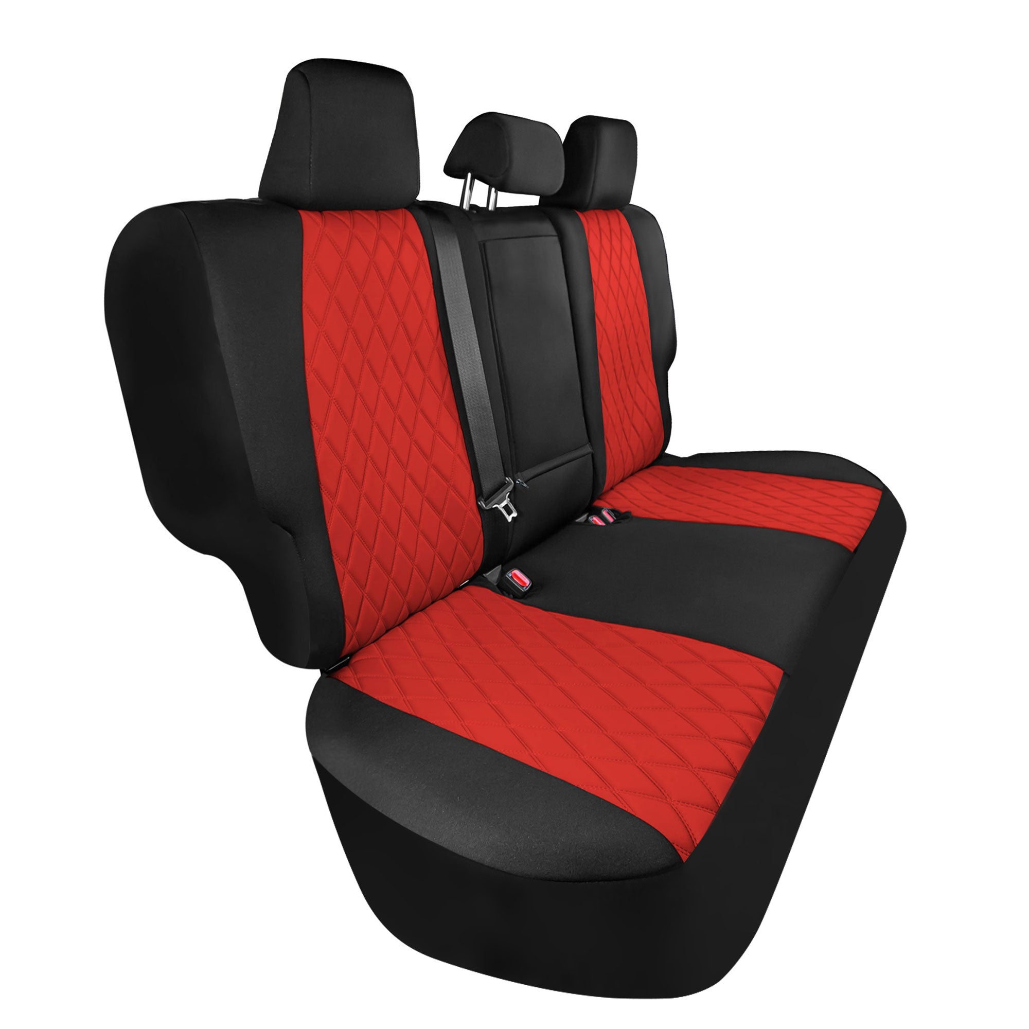 Toyota Rav4 LE | XLE | Limited 2019-2025  - Rear Set Seat Covers - Red Ultraflex Neoprene