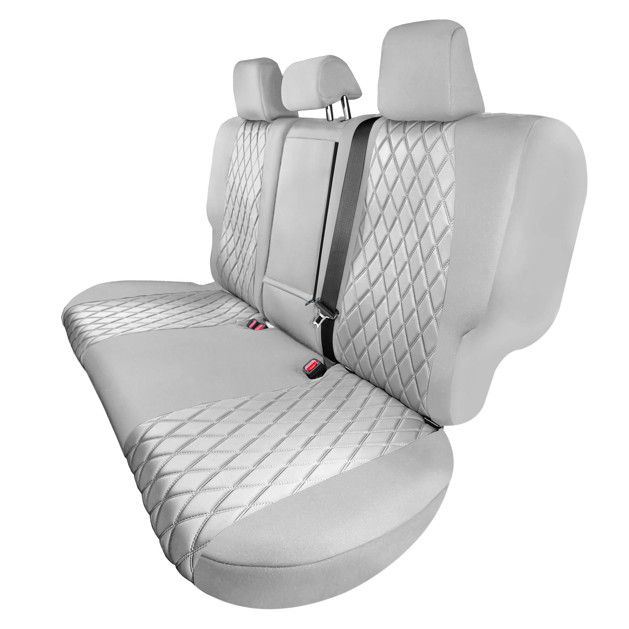Toyota Rav4 LE | XLE | Limited 2019-2022  - Rear Set Seat Covers - Solid Gray Neoprene