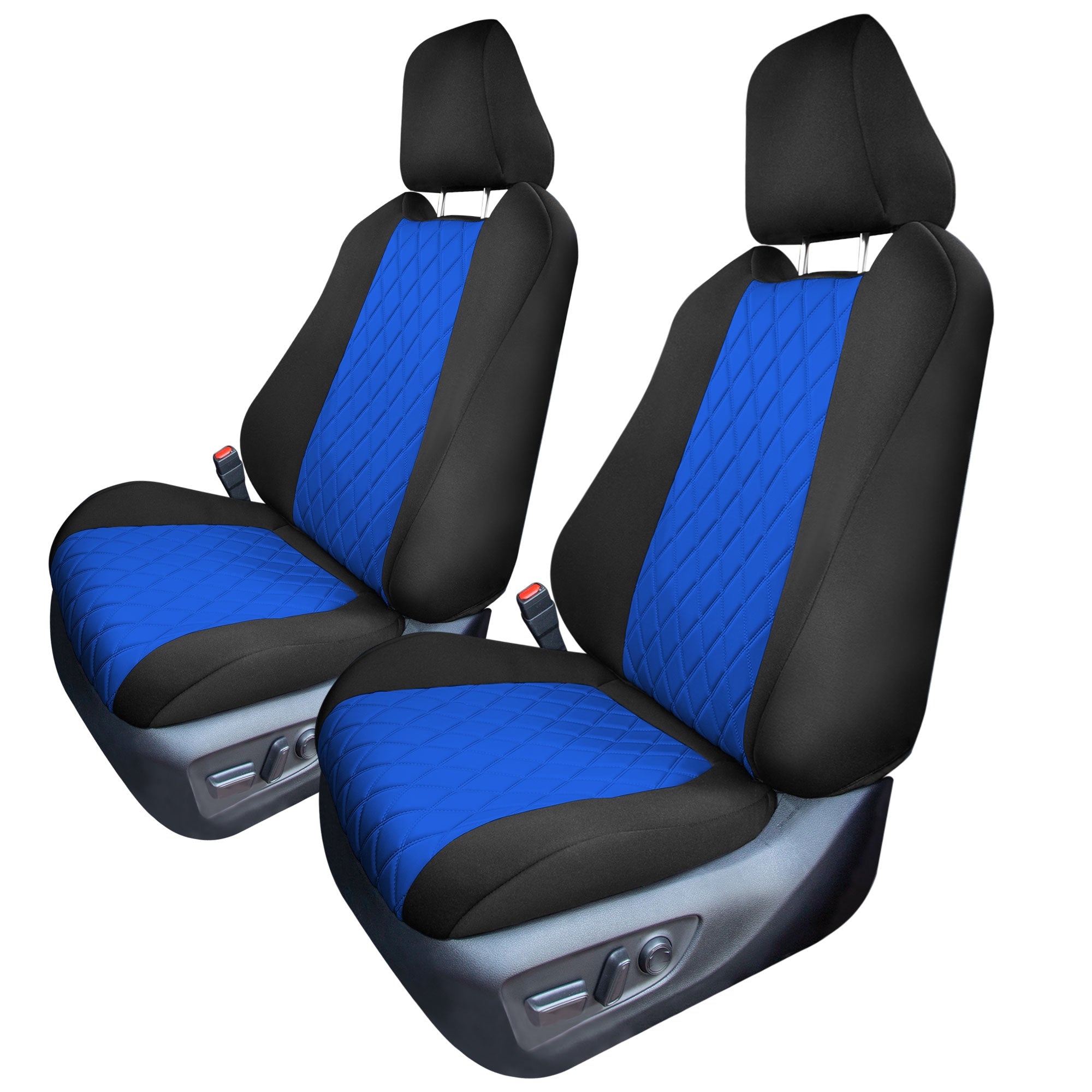 Toyota Rav4 Hybrid | Hybrid Prime 2021-2024  - Front Set Seat Covers - Blue Ultraflex Neoprene