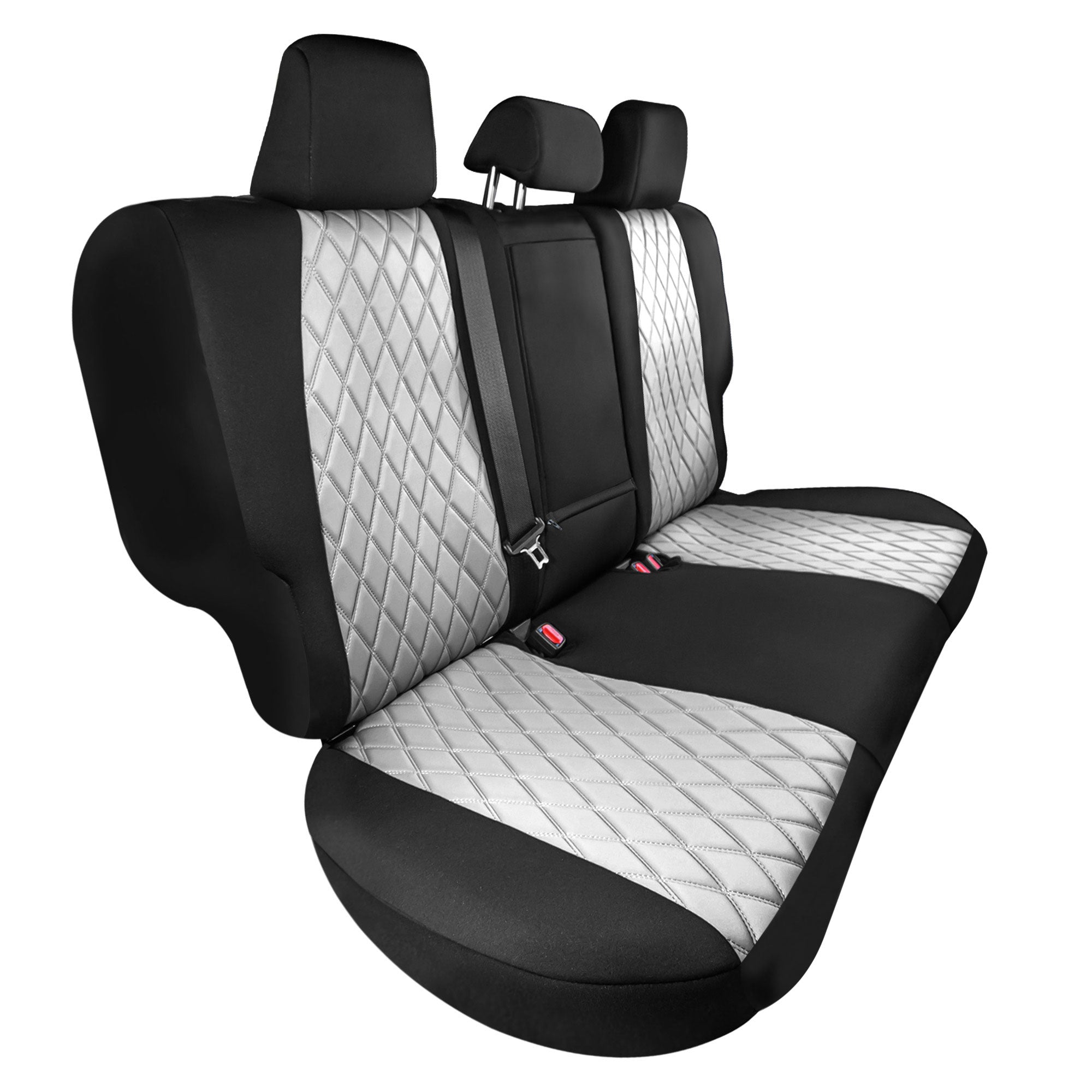Toyota Rav4 LE | XLE | Limited 2019-2024  - Rear Set Seat Covers - Gray Ultraflex Neoprene