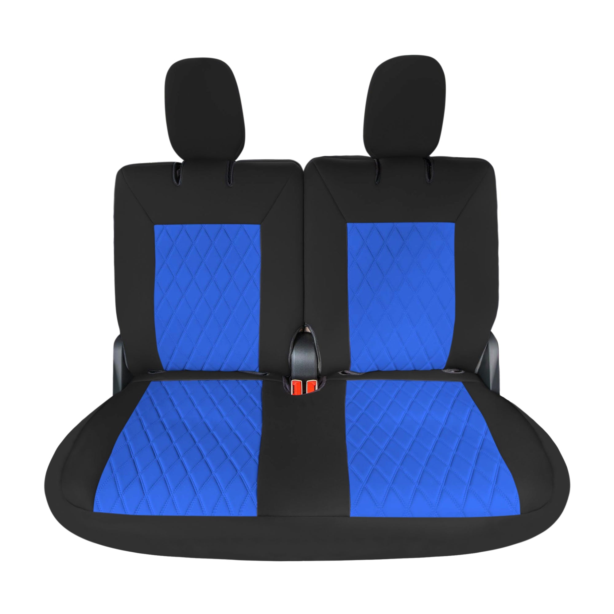 Ford Explorer Base 2020-2024  - 3rd Row Set Seat Covers  -  Blue Ultraflex Neoprene