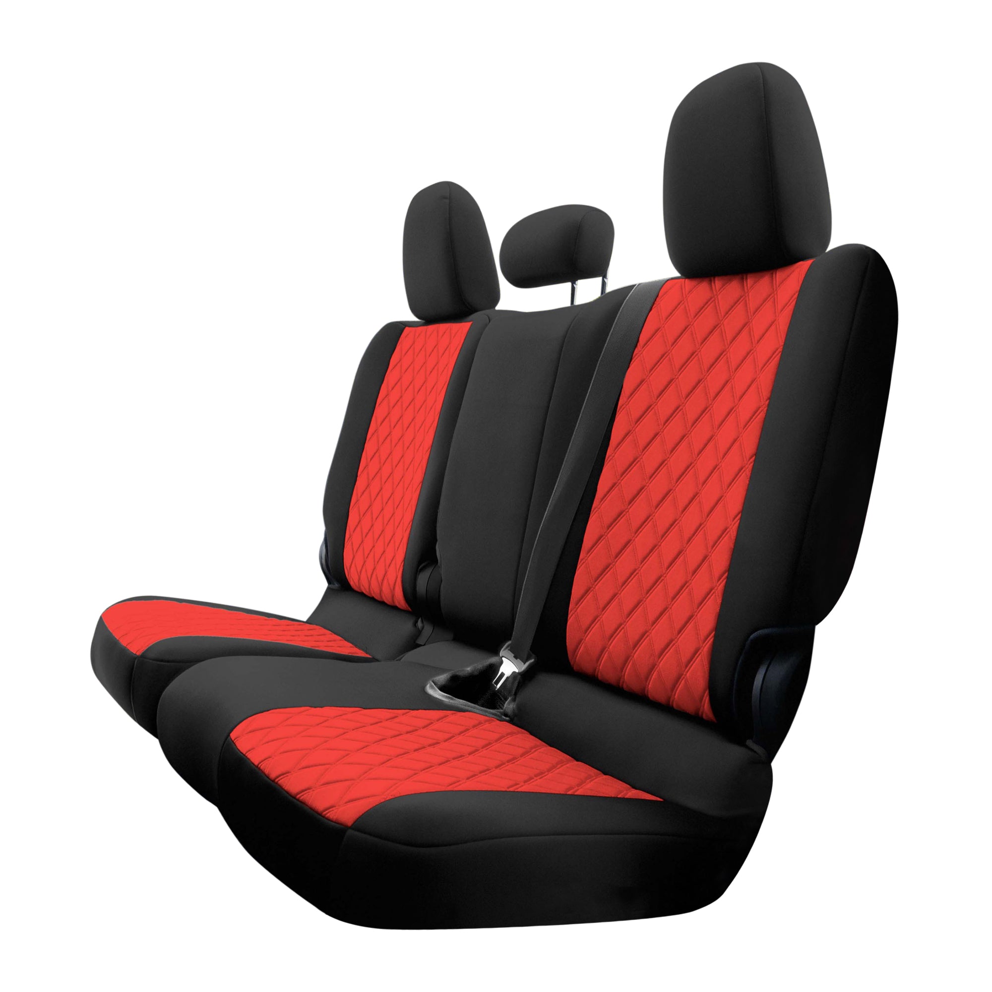 Jeep Gladiator JT 2020-2023 - Rear Set Seat Covers - Red Neoprene
