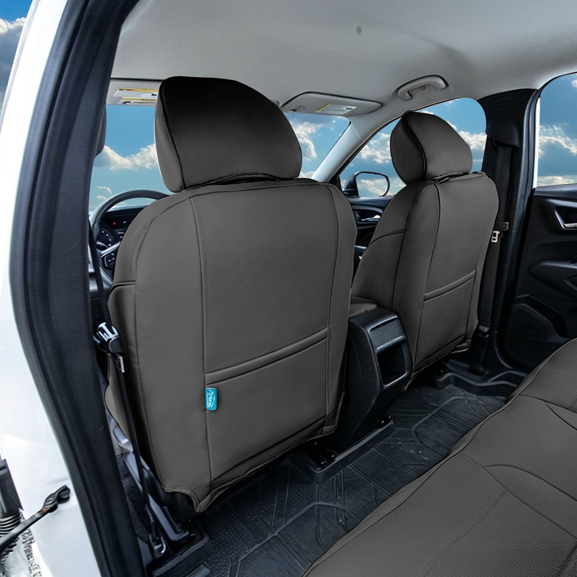 Chevrolet Trax 2024–2026 - Full Set Covers - Black Faux Leather