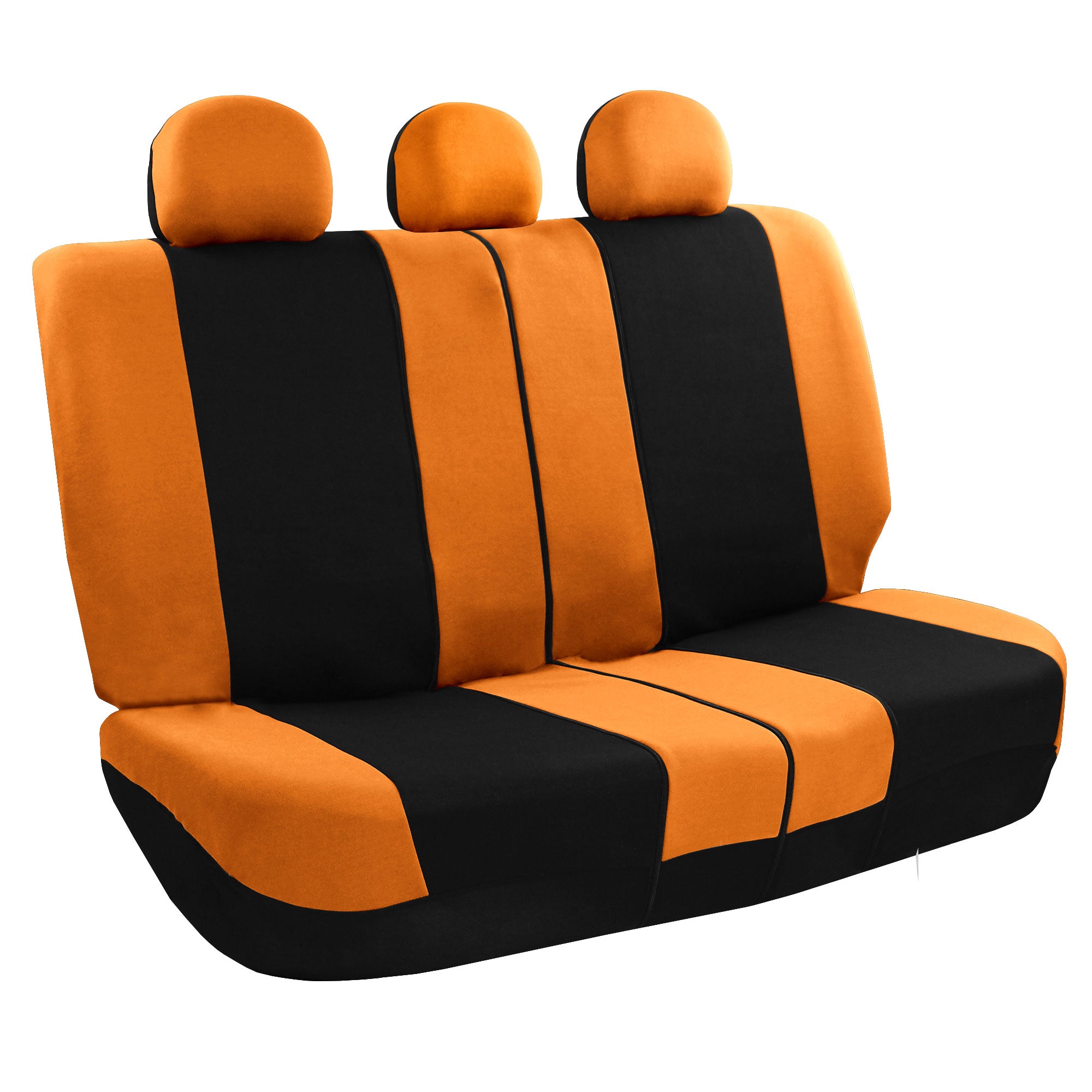 Light & Breezy Flat Cloth Seat Covers - Rear Orange