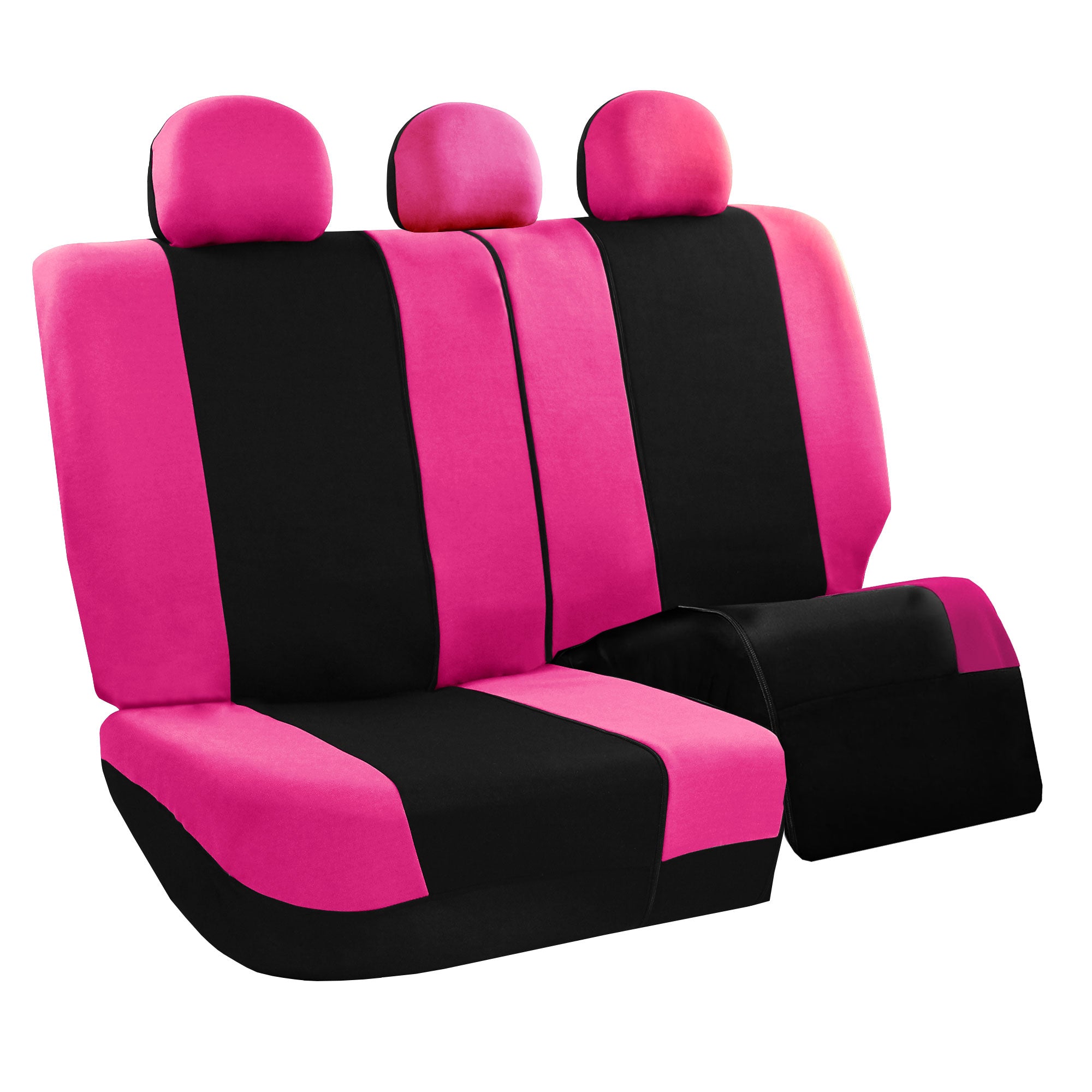 Light & Breezy Flat Cloth Seat Covers - Rear Pink