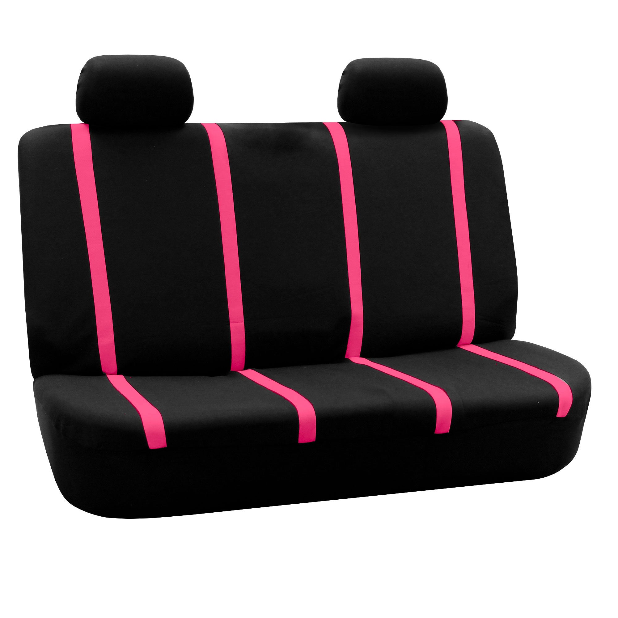 Unique Flat Cloth Seat Covers - Rear Pink