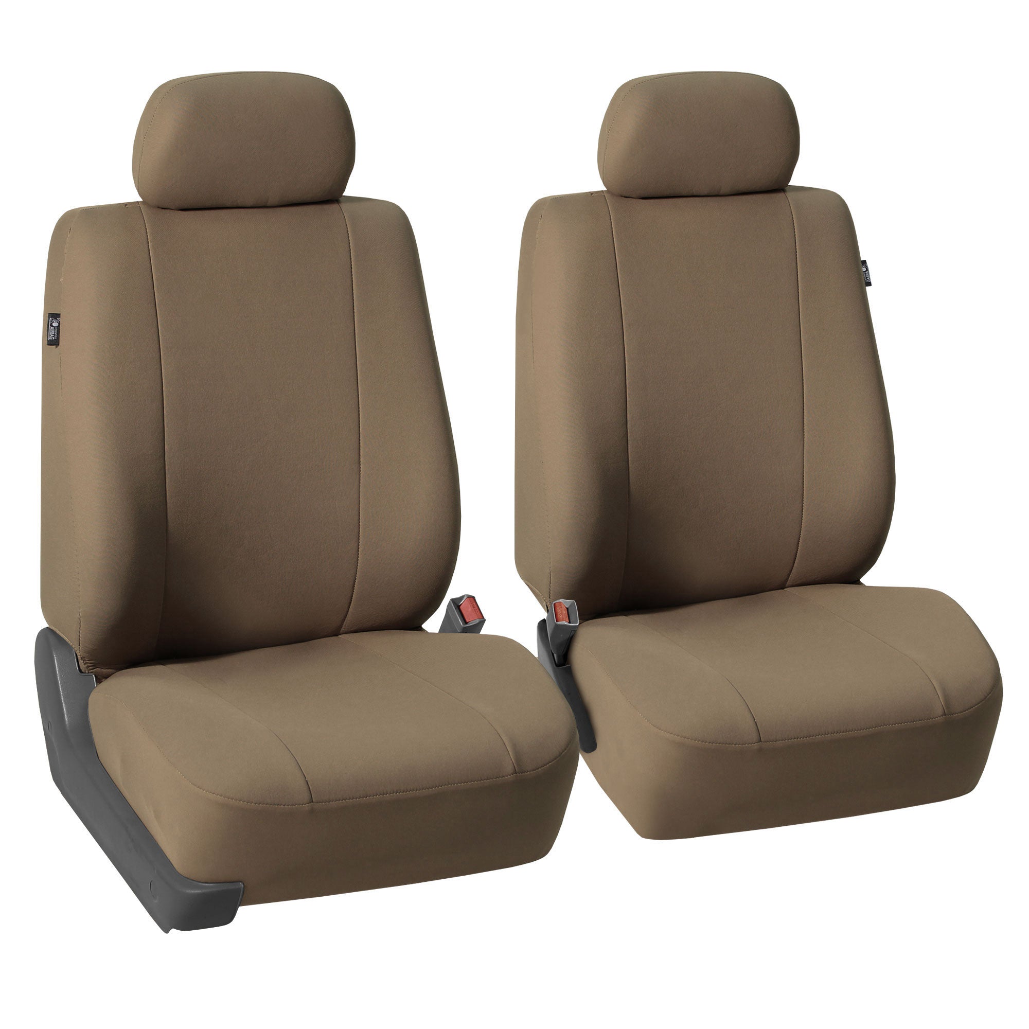 Supreme Cloth Seat Covers - Front Set Taupe
