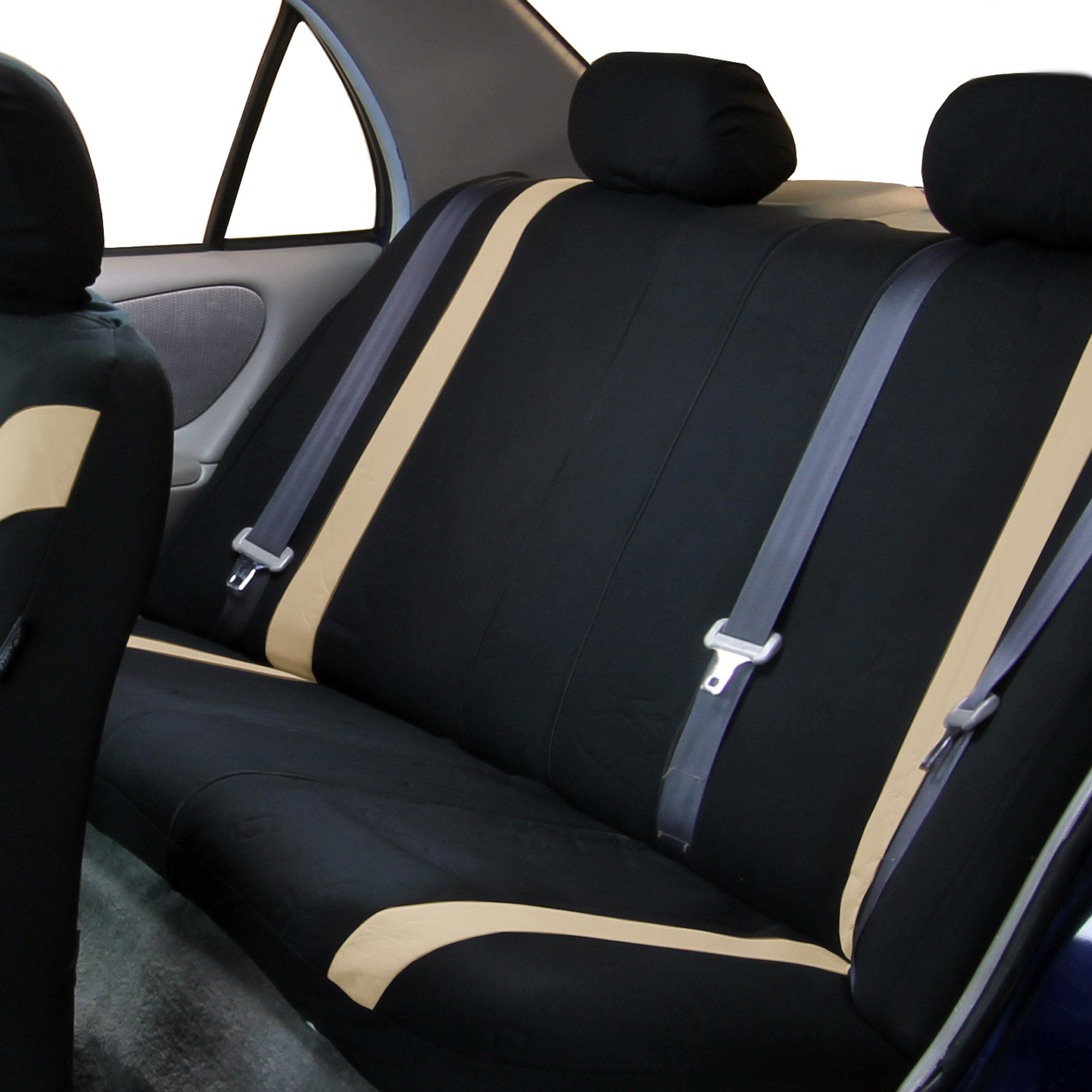 Cosmopolitan Seat Covers - Rear Beige