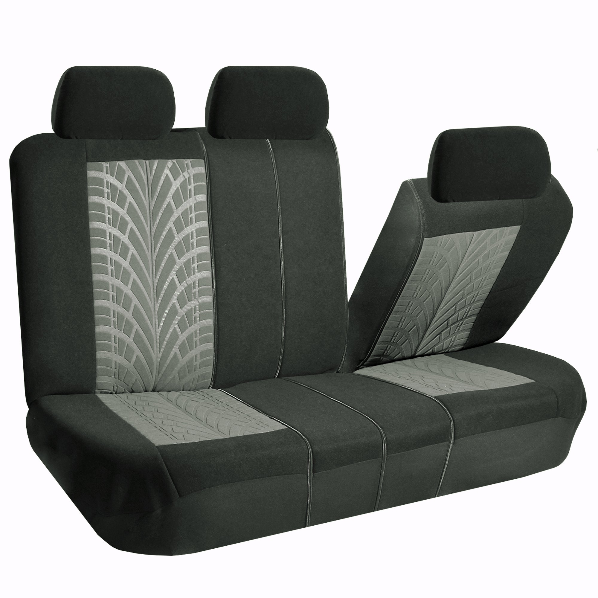 Turismo Seat Covers Front Rear Turismo Full Set Car Seat Covers - Front &amp; Rear Bench For Cars, Trucks, SUVs (Black) Seat Covers For Cars