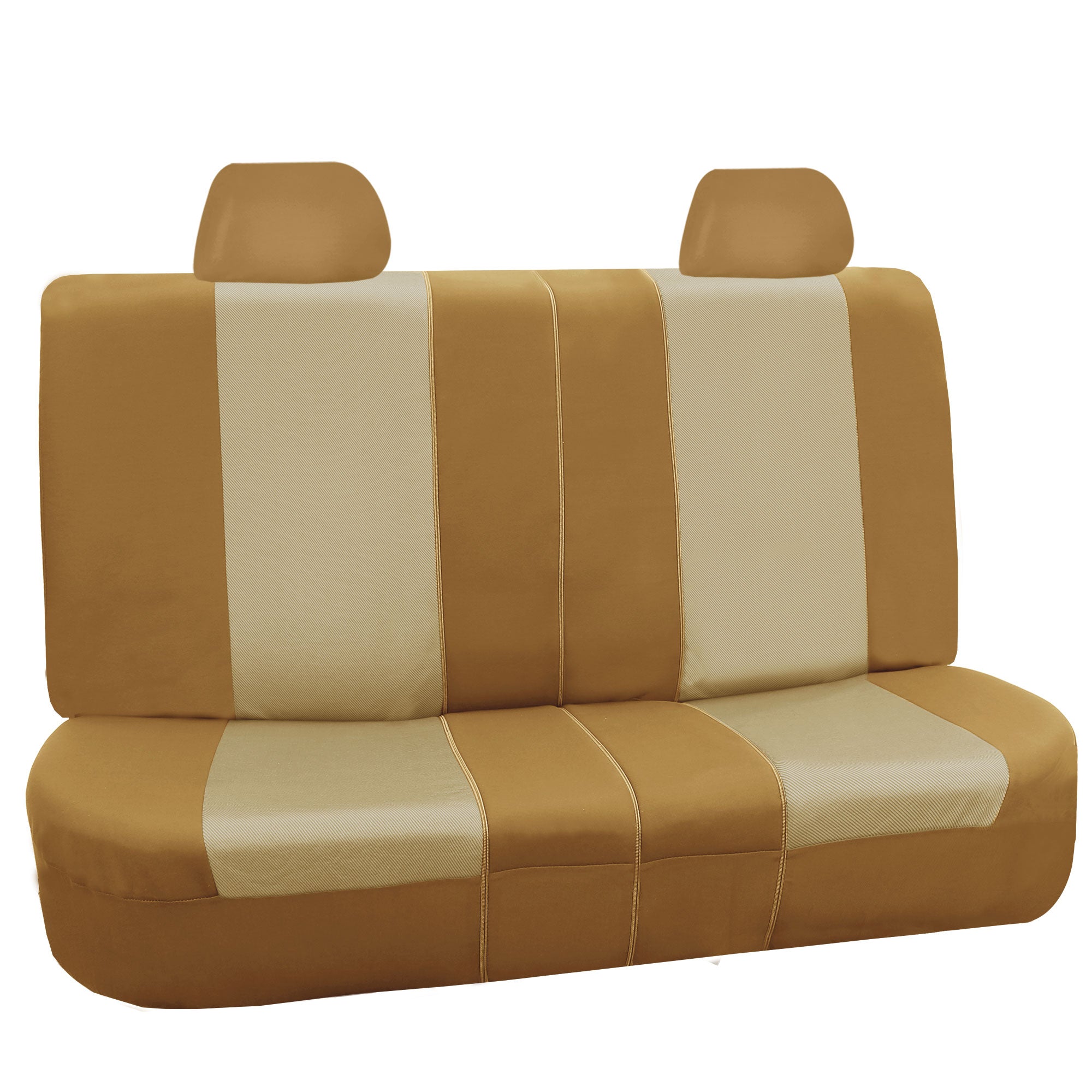 Supreme Twill Seat Covers - Rear Set Beige / Tan