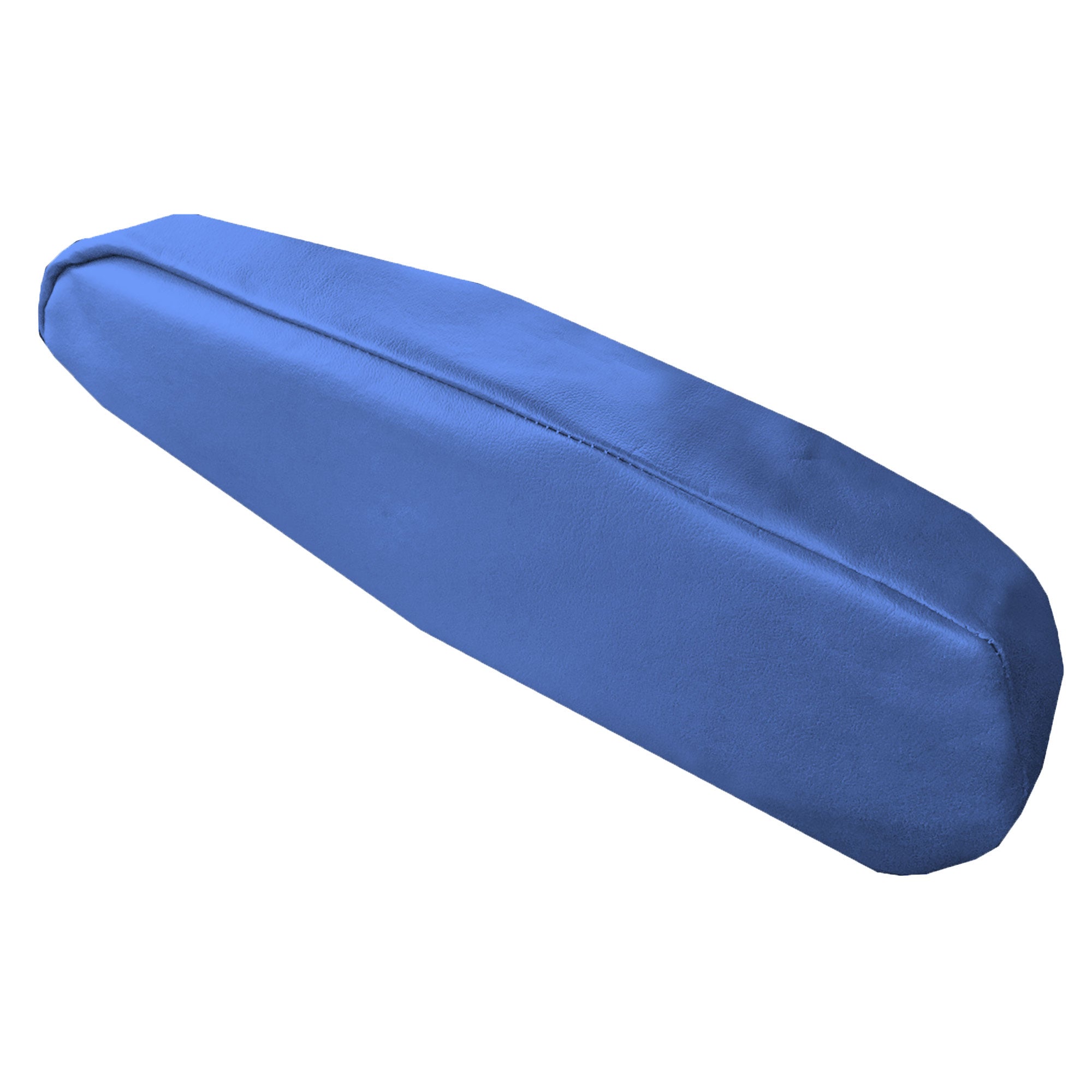 PU Leather Armrest Cover Blue
