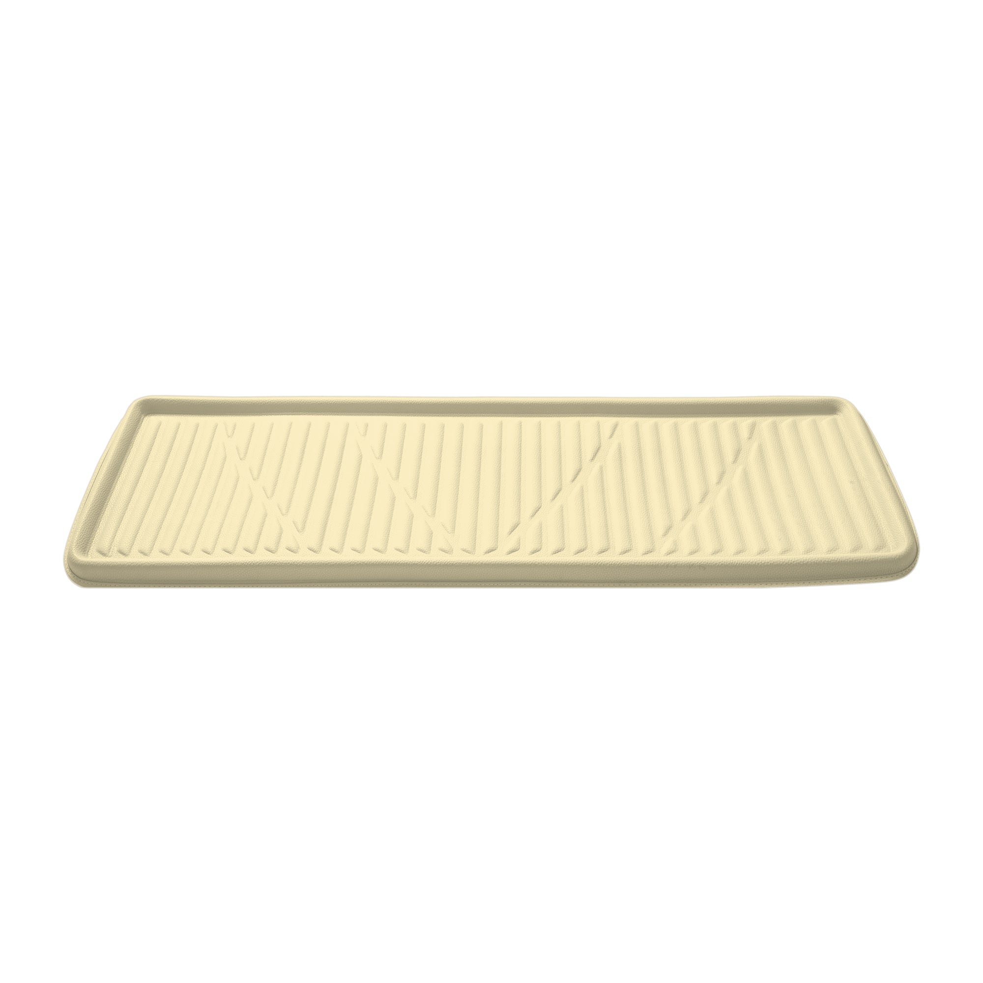 Heavy-Duty Faux Leather Cargo Mat -Universal-fit for Large SUVs and Vans - Beige