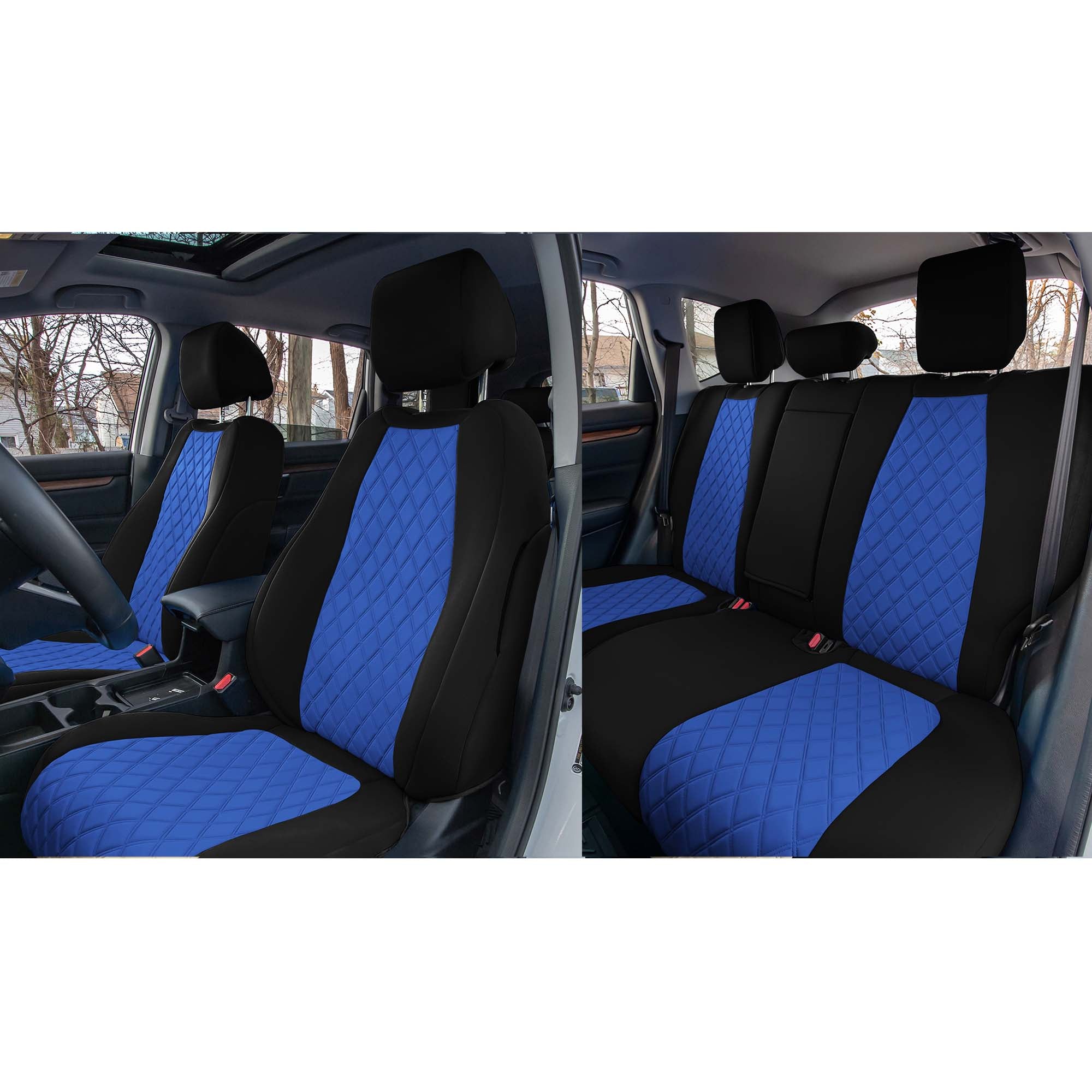 Honda CR-V 2017-2022 - Full Set Seat Covers - Blue Neoprene
