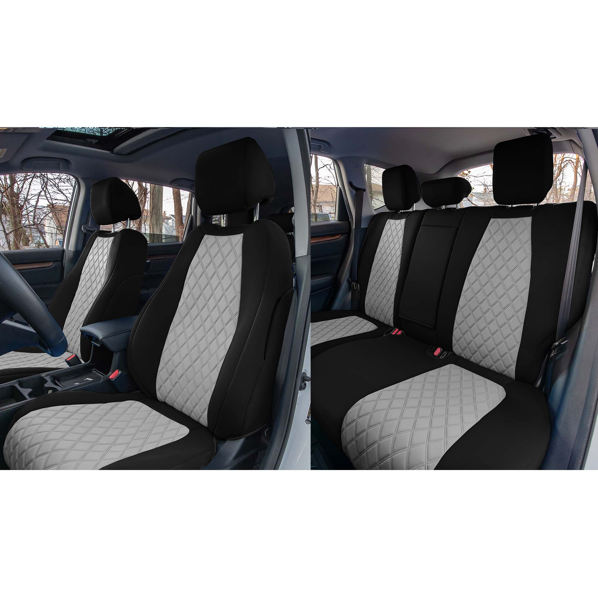 Honda CR-V 2017-2022 - Full Set Seat Covers - Gray Ultraflex Neoprene