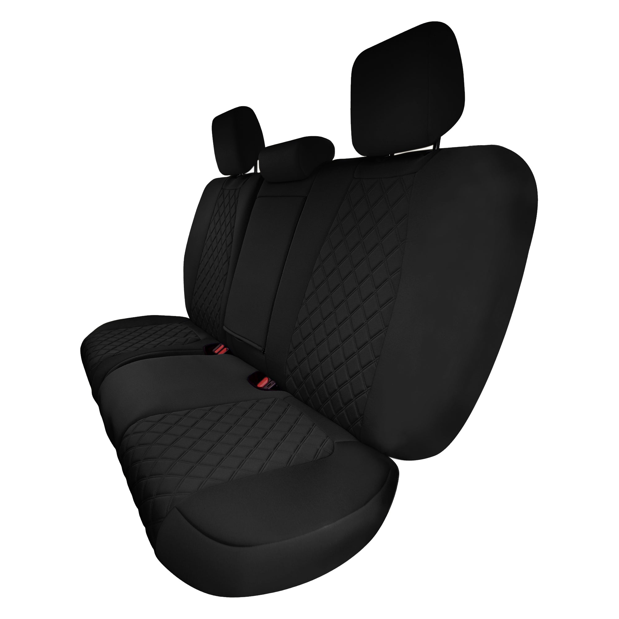 Honda CR-V 2017-2022 - Rear Row Set Seat Covers -  Black Ultraflex Neoprene