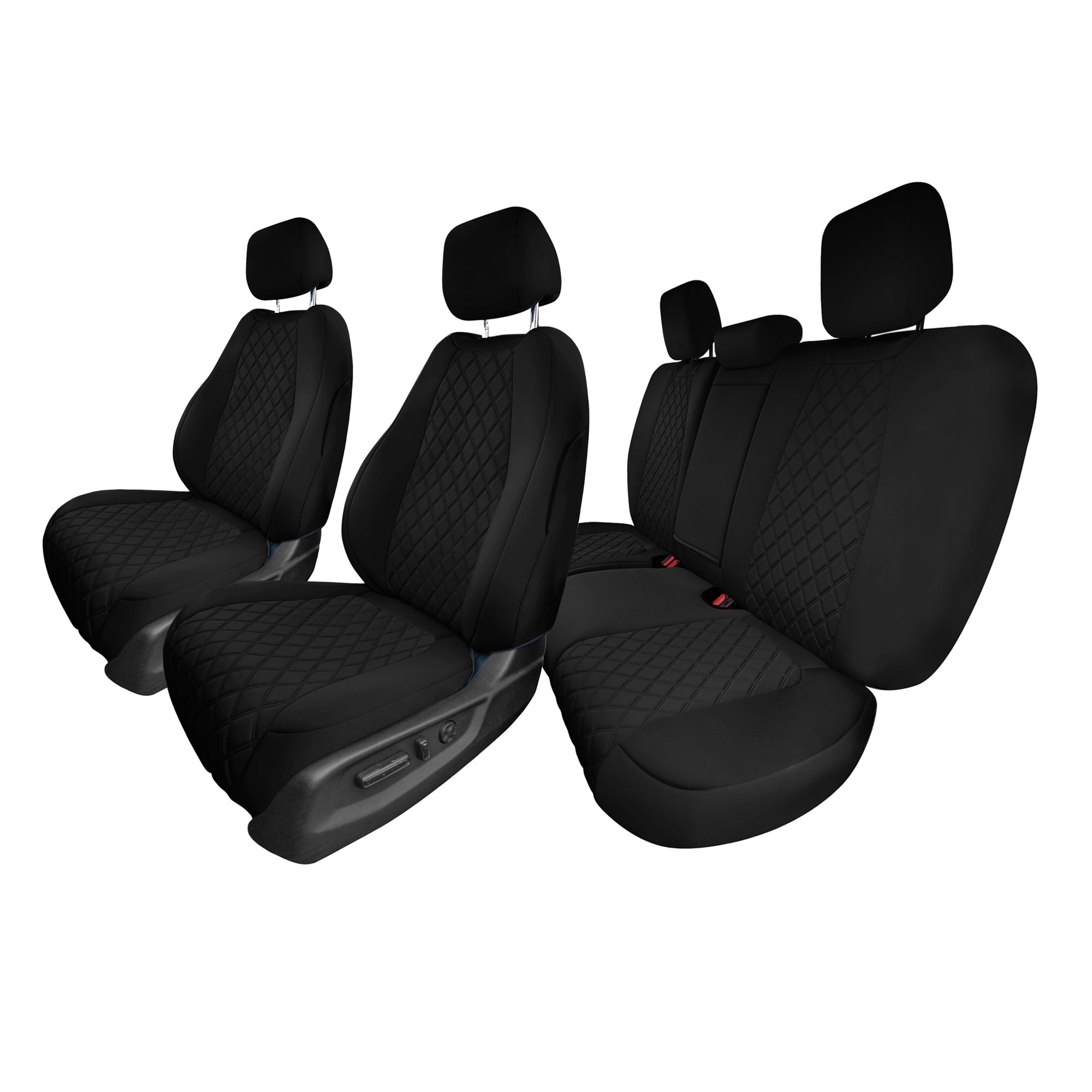 Honda CR-V 2017-2022 - Full Set Seat Covers - Black Ultraflex Neoprene