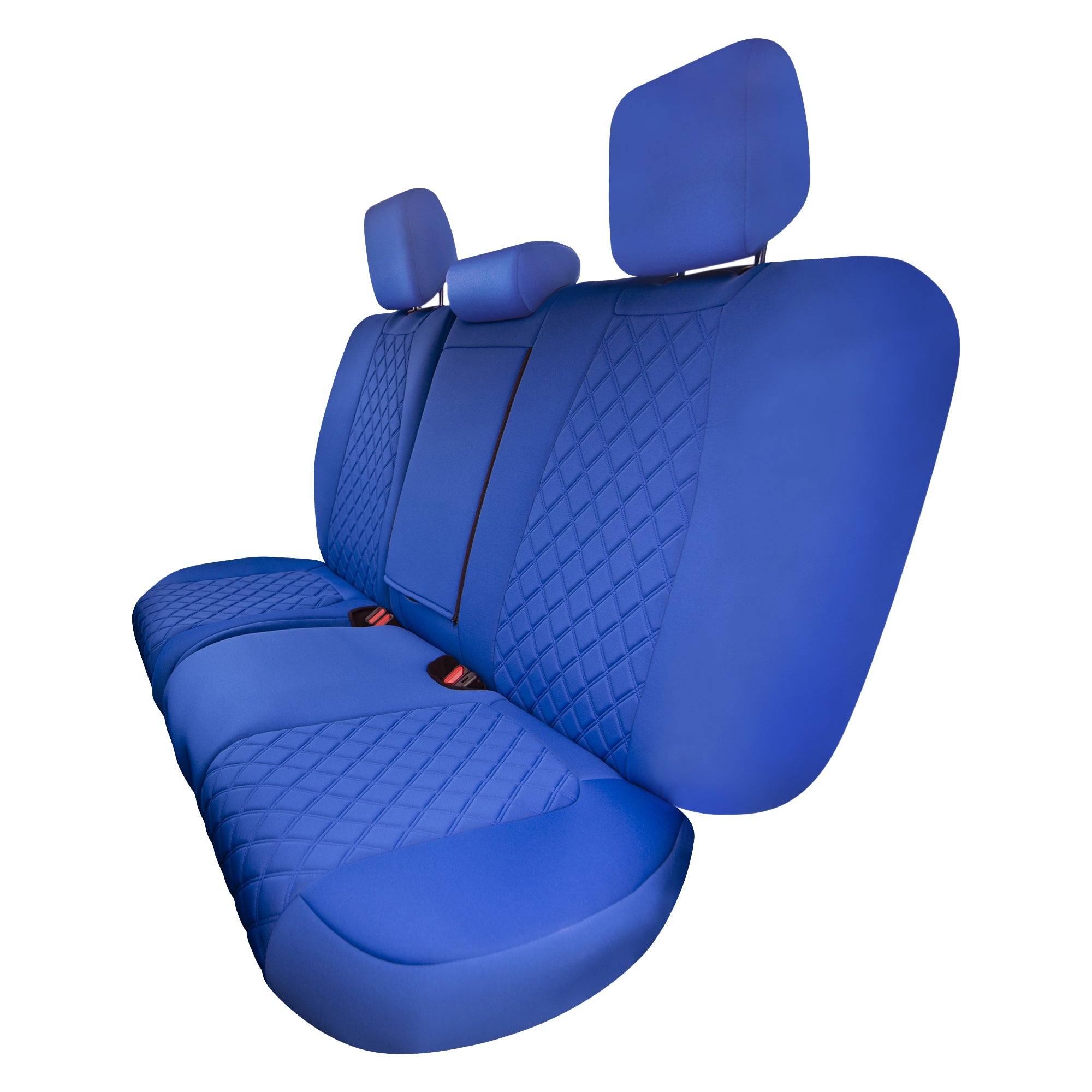 Honda CR-V 2017-2022 - Rear Row Set Seat Covers -  Solid Blue Ultraflex Neoprene