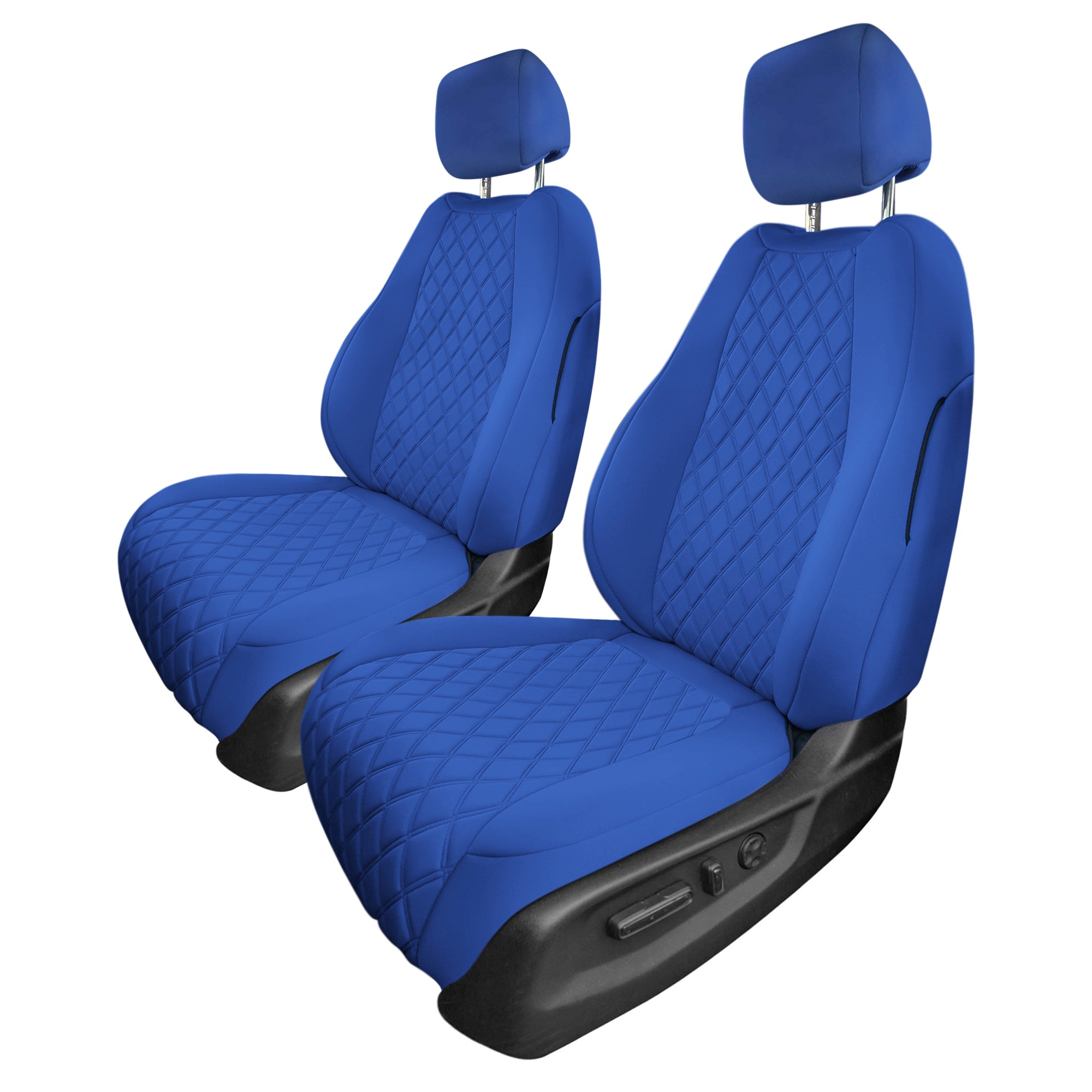Honda CR-V 2017-2022 - Front Set Seat Covers -  Solid Blue Ultraflex Neoprene