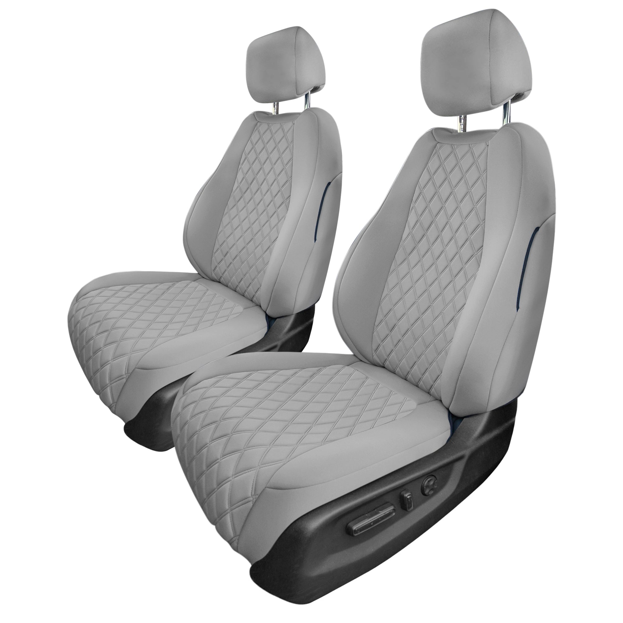 Custom Fit Seat Covers for Honda CR V 2017 2022 Front Set Seat Covers Solid Gray Ultraflex Neoprene