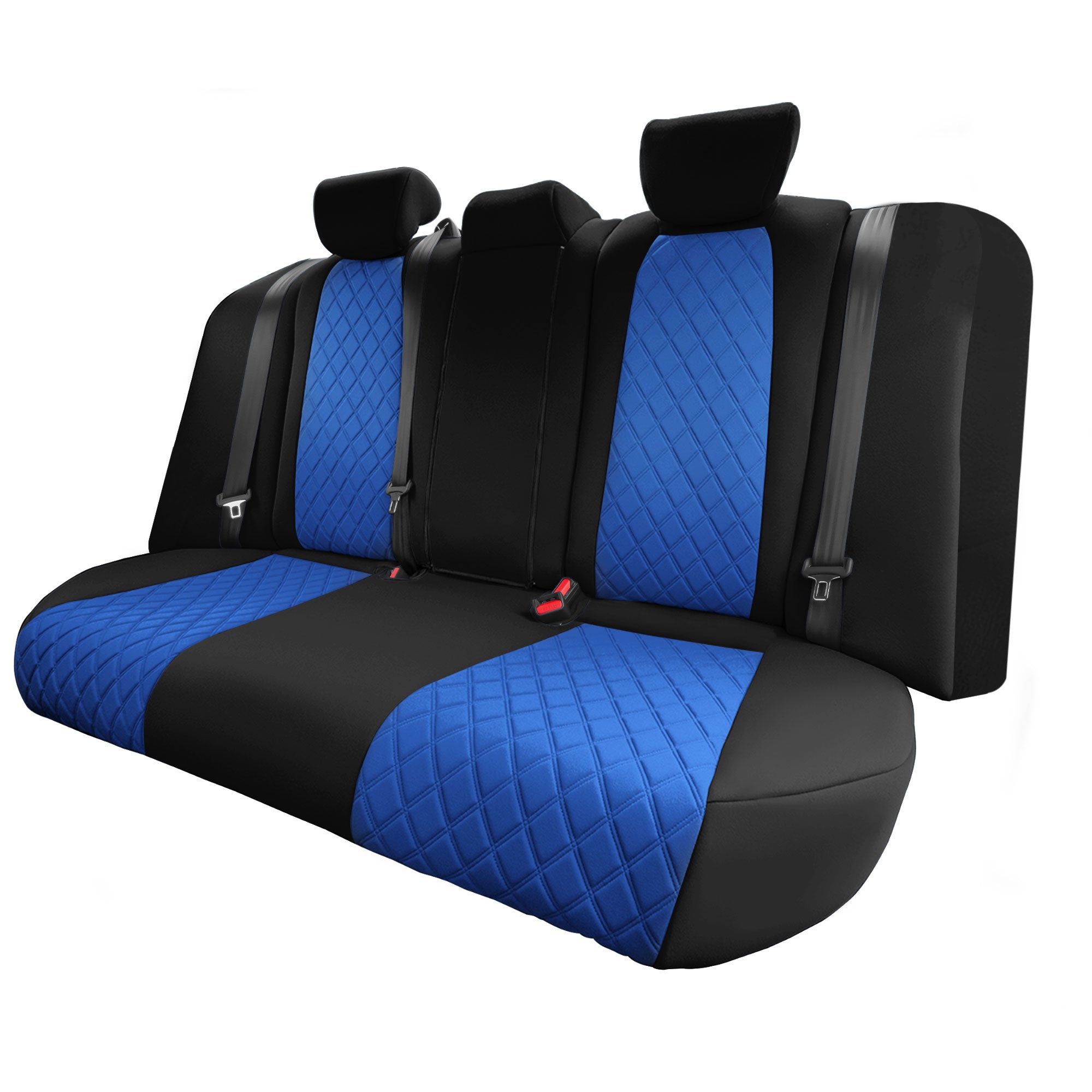 Honda Accord - 2018 - 2022 - Rear Set Seat Covers - Blue Neoprene