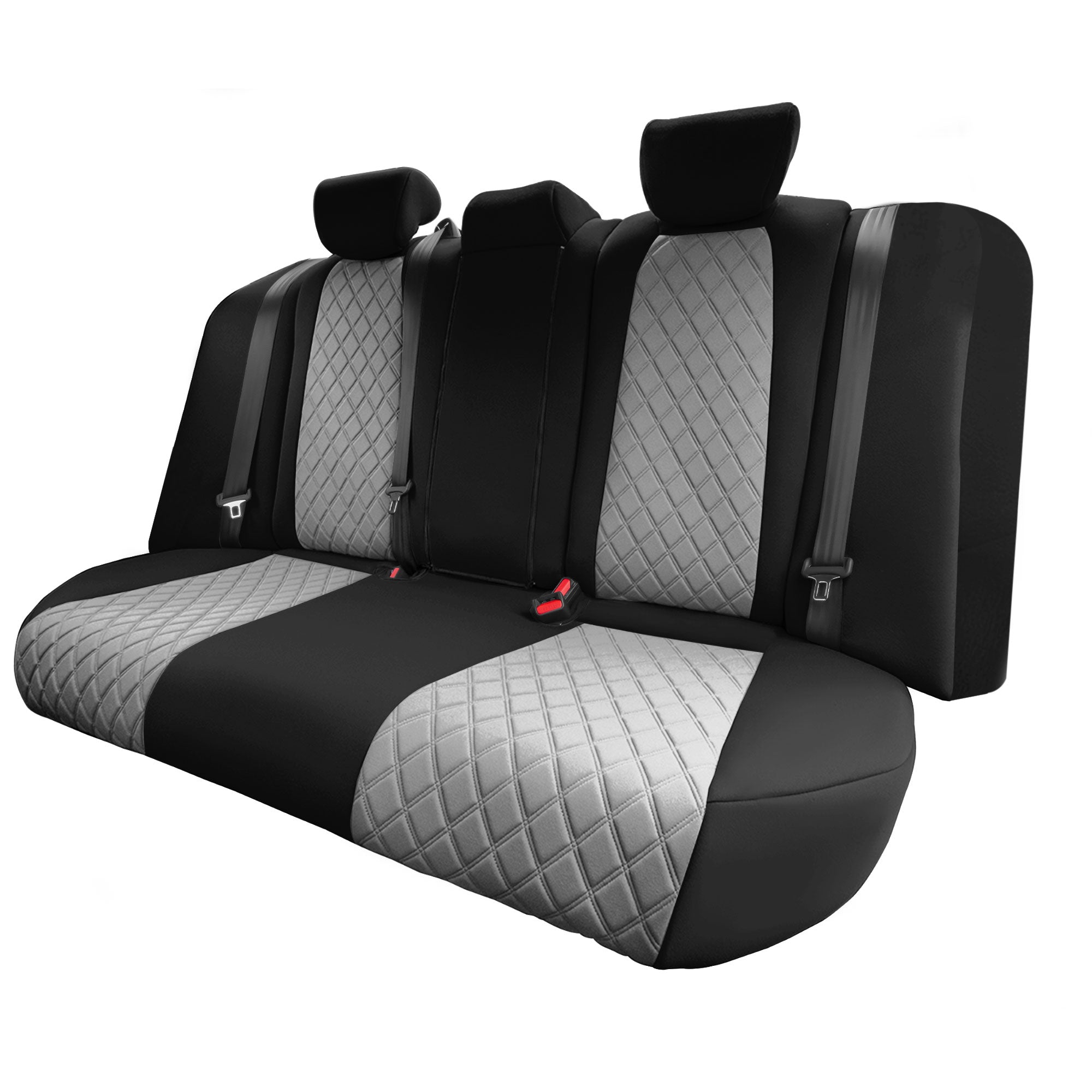 Honda Accord 2018 - 2022 Sport | Sport SE | EX| EX-L | Touring - Rear Set Seat Covers - Gray Ultraflex Neoprene