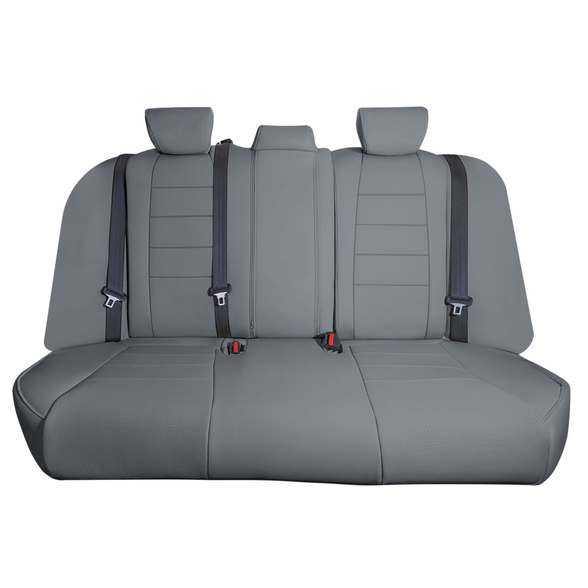 Honda Accord 2018 - 2022 Sport | Sport SE | EX| EX-L | Touring - Rear Set Seat Covers - Gray Faux Leather
