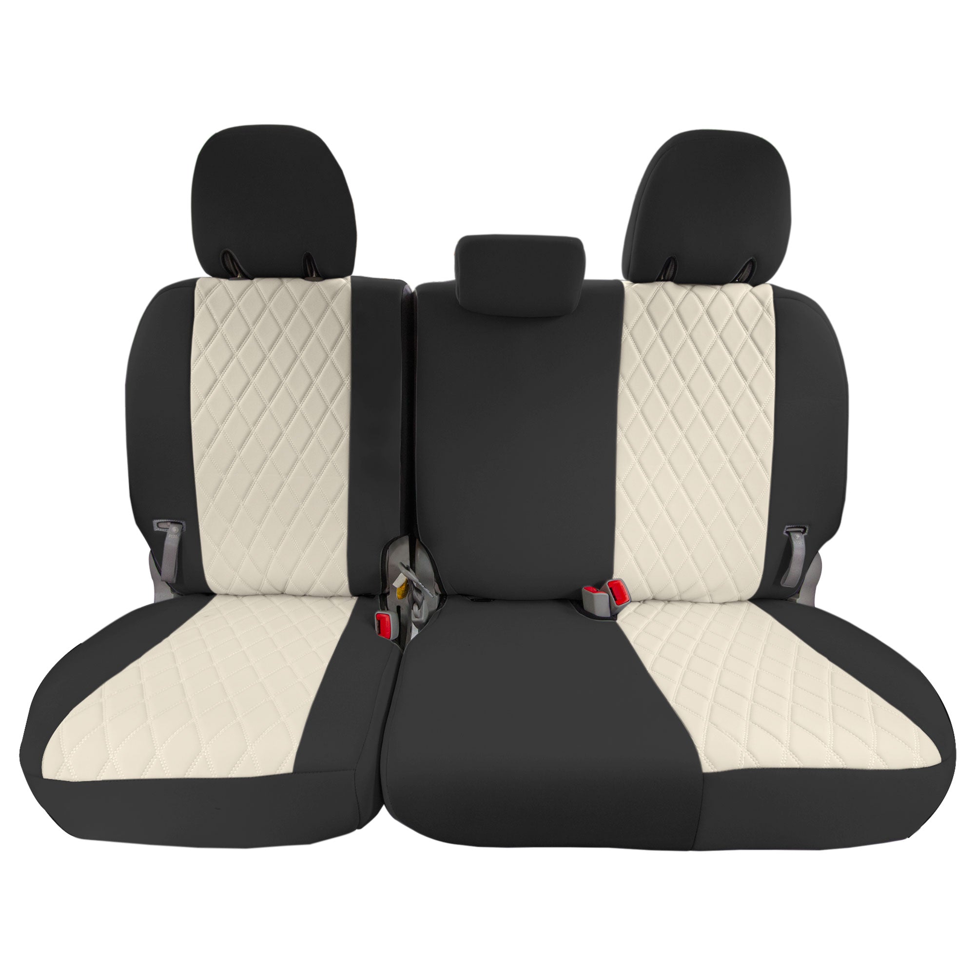 Toyota Sienna 2011 - 2020 - 3rd Row Set Seat Covers - Beige Ultraflex Neoprene