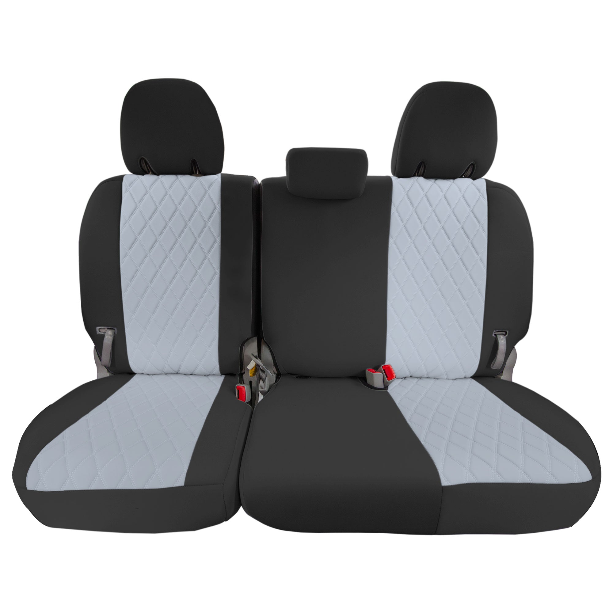 Toyota Sienna - 2011 - 2020 - 3rd Row Set Seat Covers - Gray Neoprene