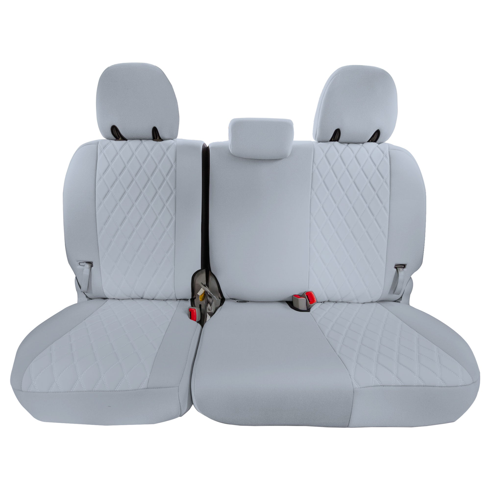 Toyota Sienna 2011 - 2020 - 3rd Row Set Seat Covers - Solid Gray Ultraflex Neoprene