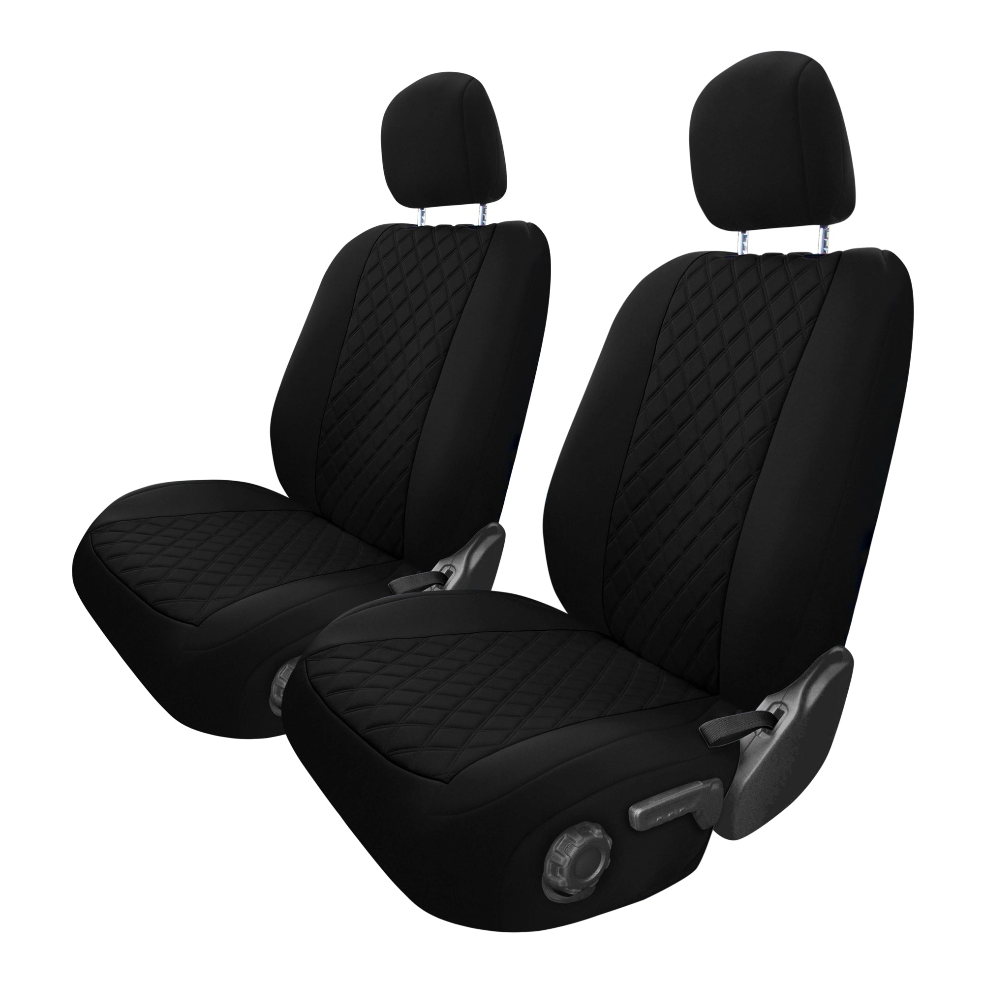 Jeep Gladiator JT 2020-2023 - Front Set Seat Covers - Black Neoprene