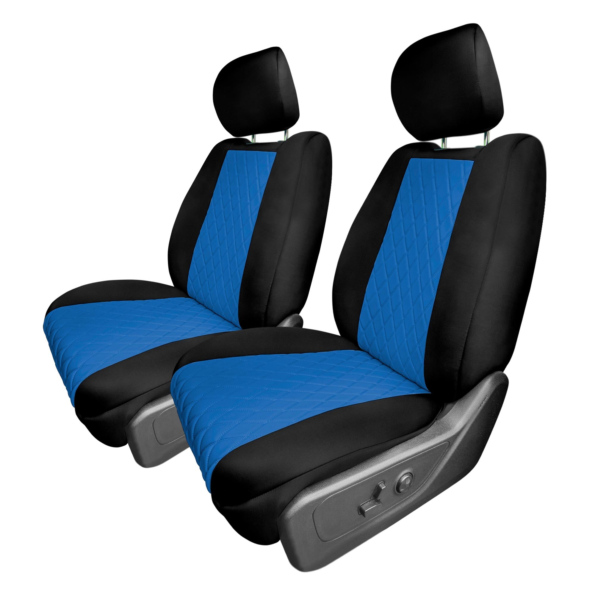 Ram 1500 2019-2024 - Front Set Seat Covers - Blue Ultraflex Neoprene