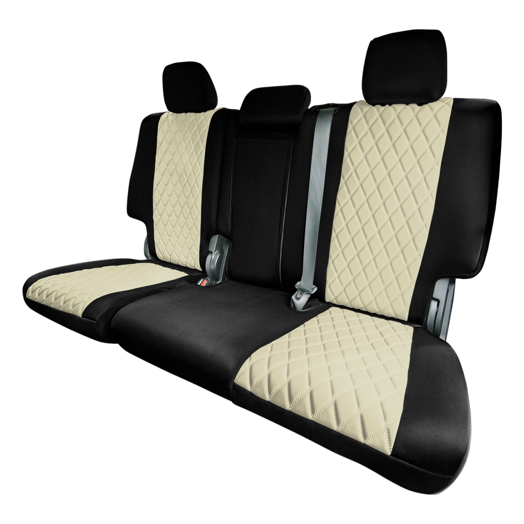 Jeep Grand Cherokee 2011 -2021 - Rear Set Seat Covers - Beige Ultraflex Neoprene