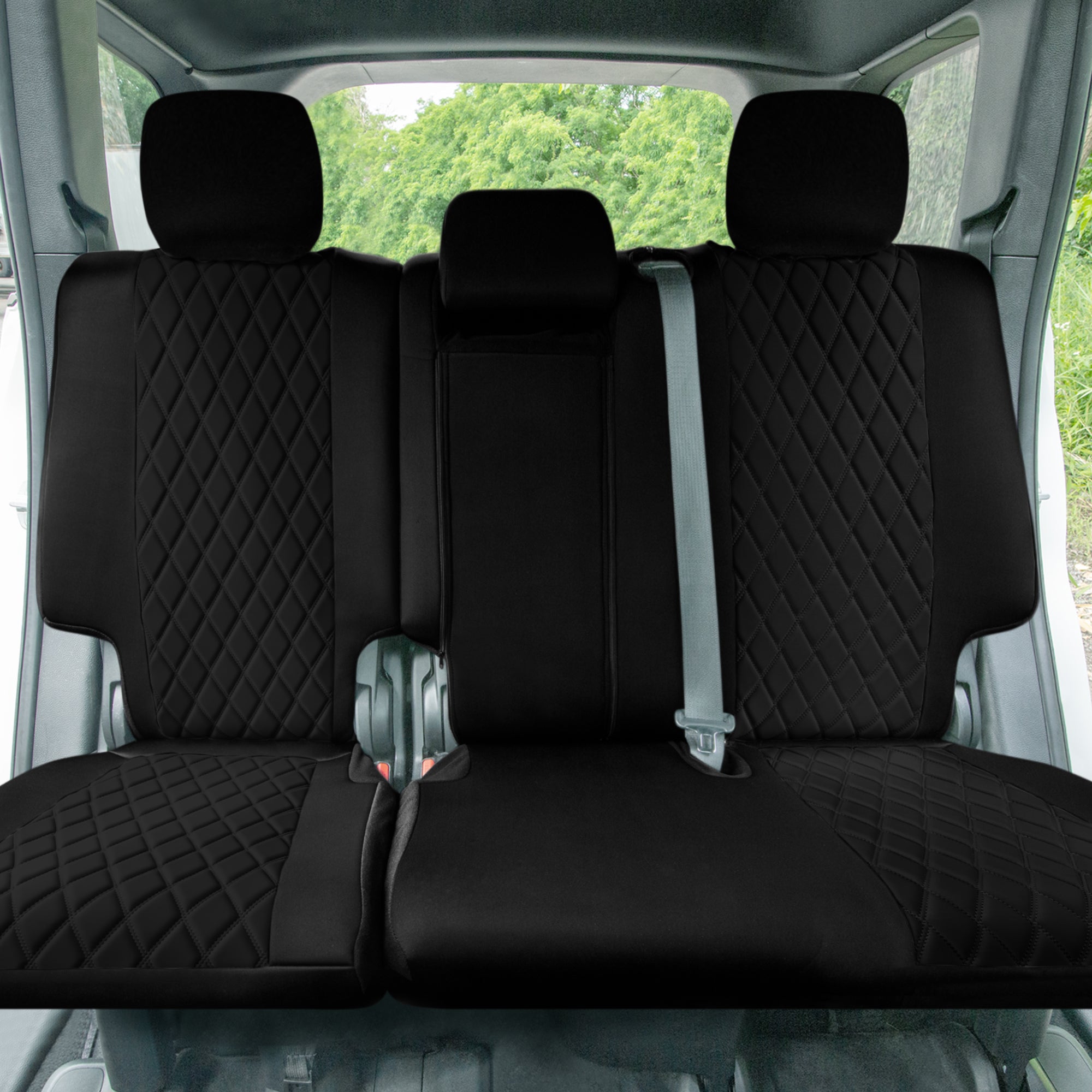 Jeep Grand Cherokee 2011 -2021 - Full Set Seat Covers - Black Ultraflex Neoprene