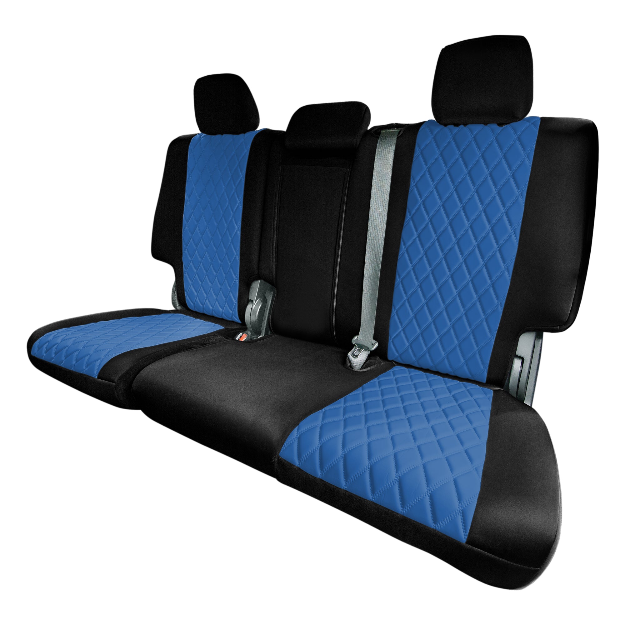 Jeep Grand Cherokee 2011 -2021 - Rear Set Seat Covers - Blue Ultraflex Neoprene
