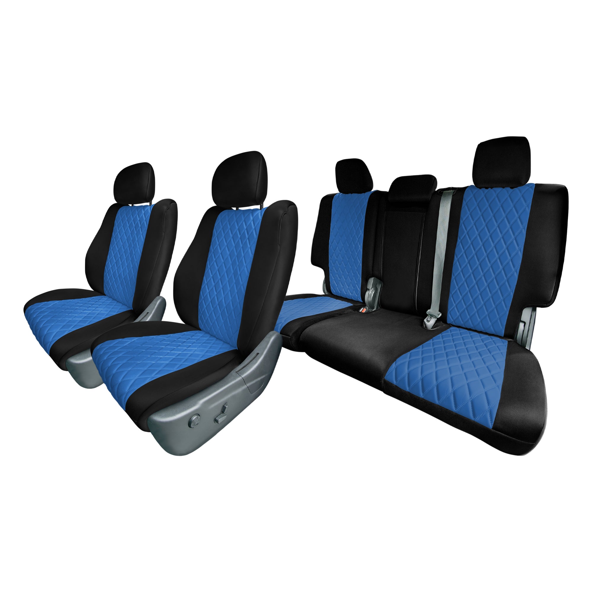 Jeep Grand Cherokee 2011 -2021 - Full Set Seat Covers - Blue Neoprene