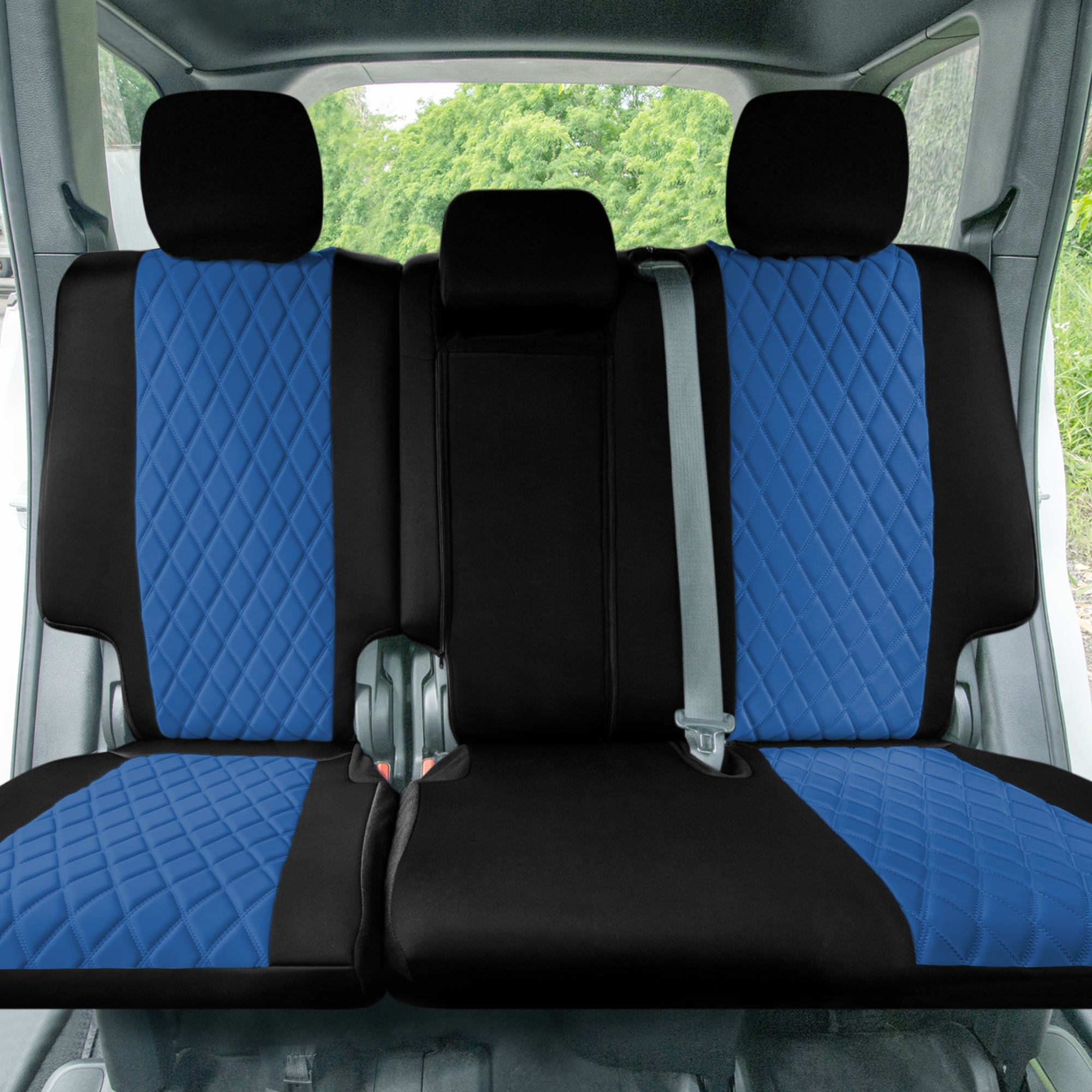 Jeep Grand Cherokee 2011 -2021 - Full Set Seat Covers - Blue Ultraflex Neoprene